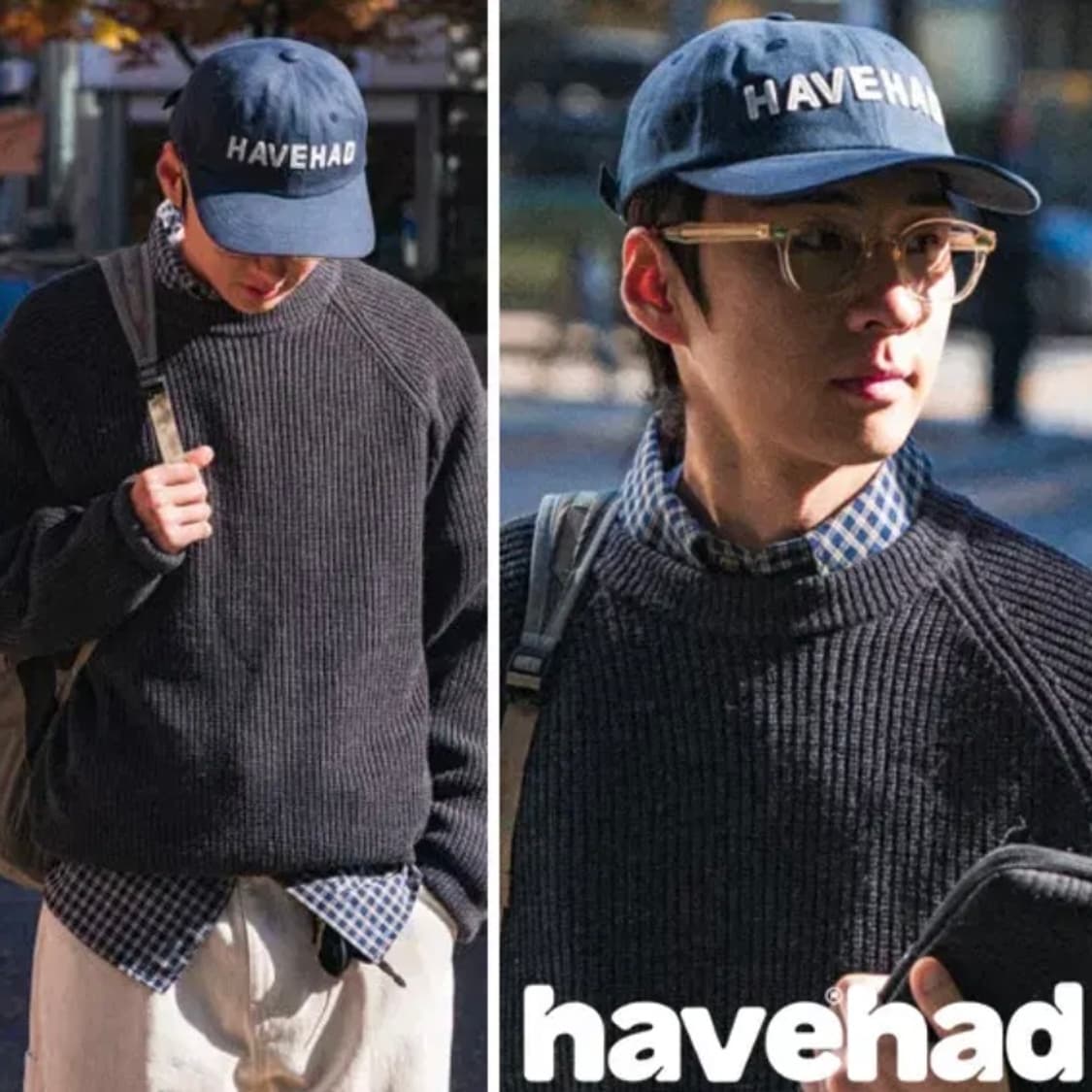 [정품] HAVE HAD 해브해드 아플리케 로고패치 패널캡(새제품) 상품이미지3