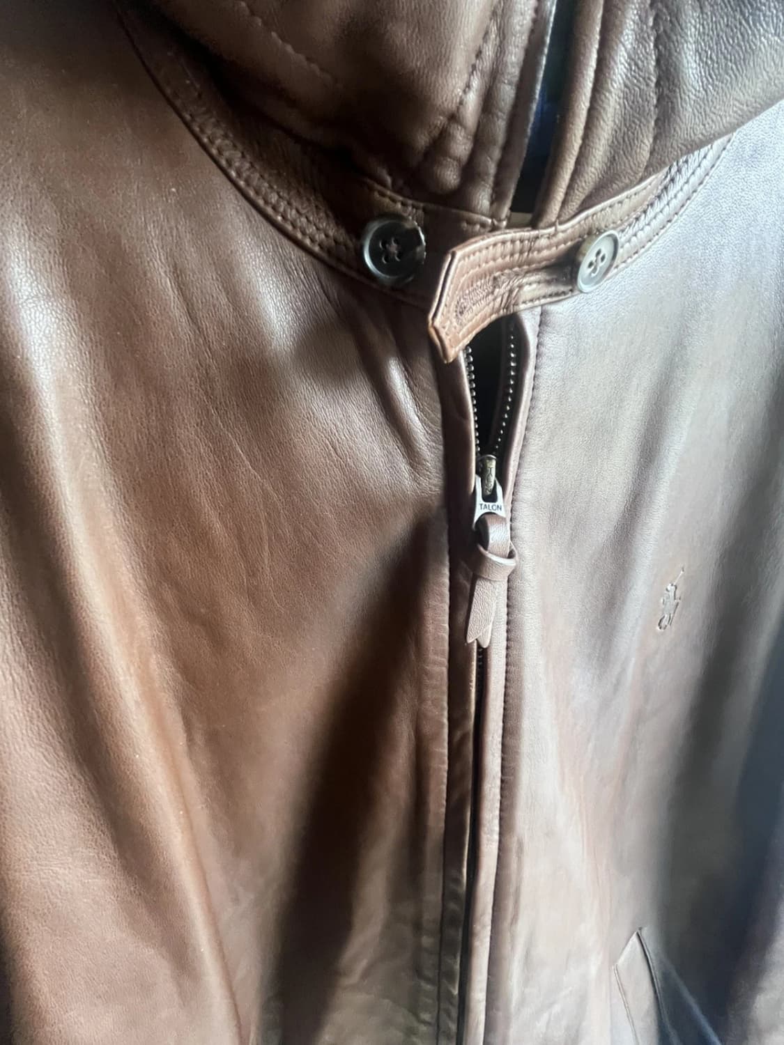 L 폴로 랄프로렌 맥스웰 램스킨 레더 자켓 / 뉴스보이 RRL 상품이미지7