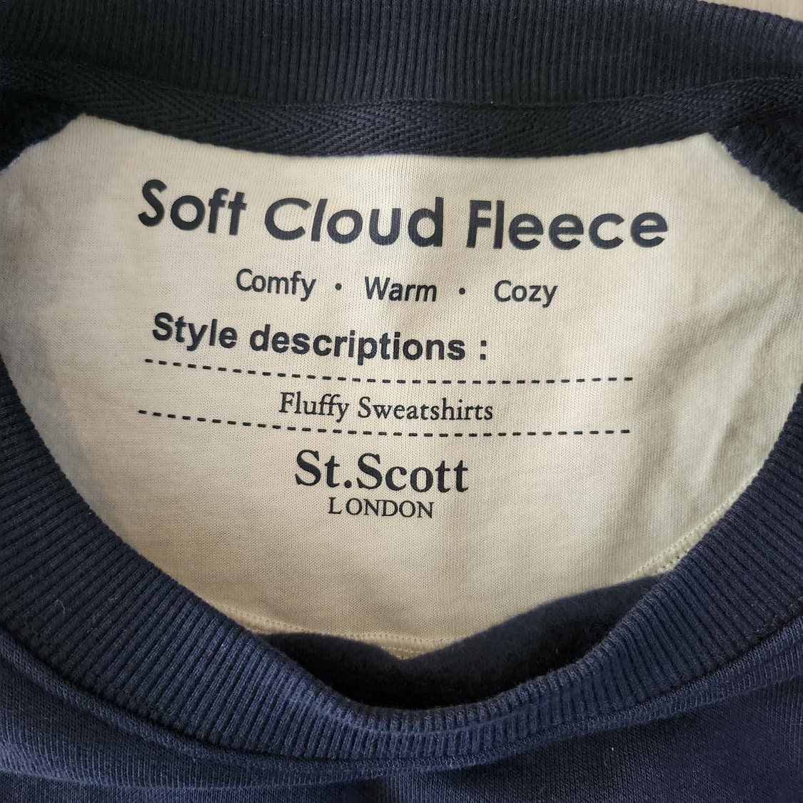 St.Scott 세인트스코트 맨투맨 4종 세트(남녀공용) 상품이미지2