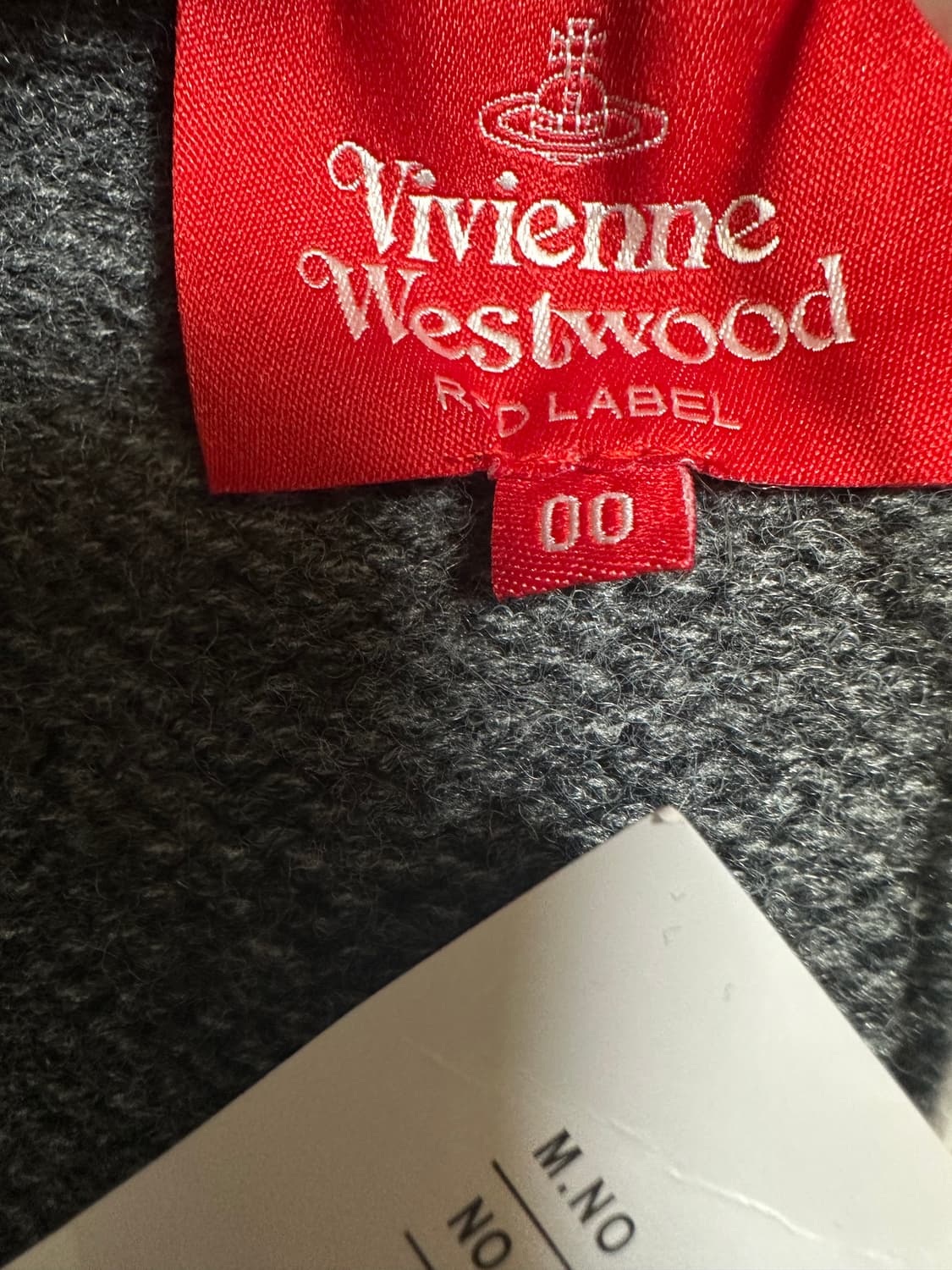 비비안웨스트우드일본판레드라벨 울 가디건&목도리세트남여공용 정품 상품이미지8