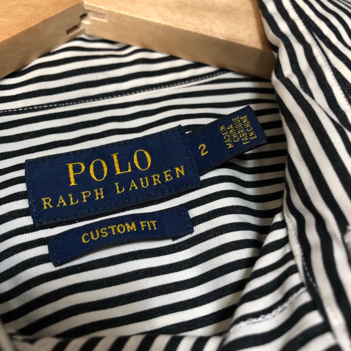 폴로 랄프로렌 스트라이프 셔츠 거의새거 여성용 상품이미지4