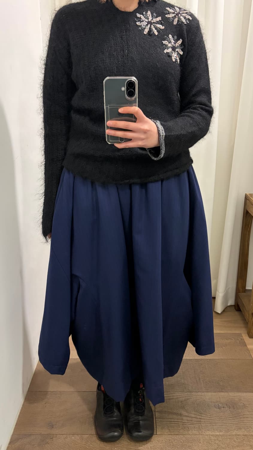 2way Stripe Transformed Padded Skirt 상품이미지3