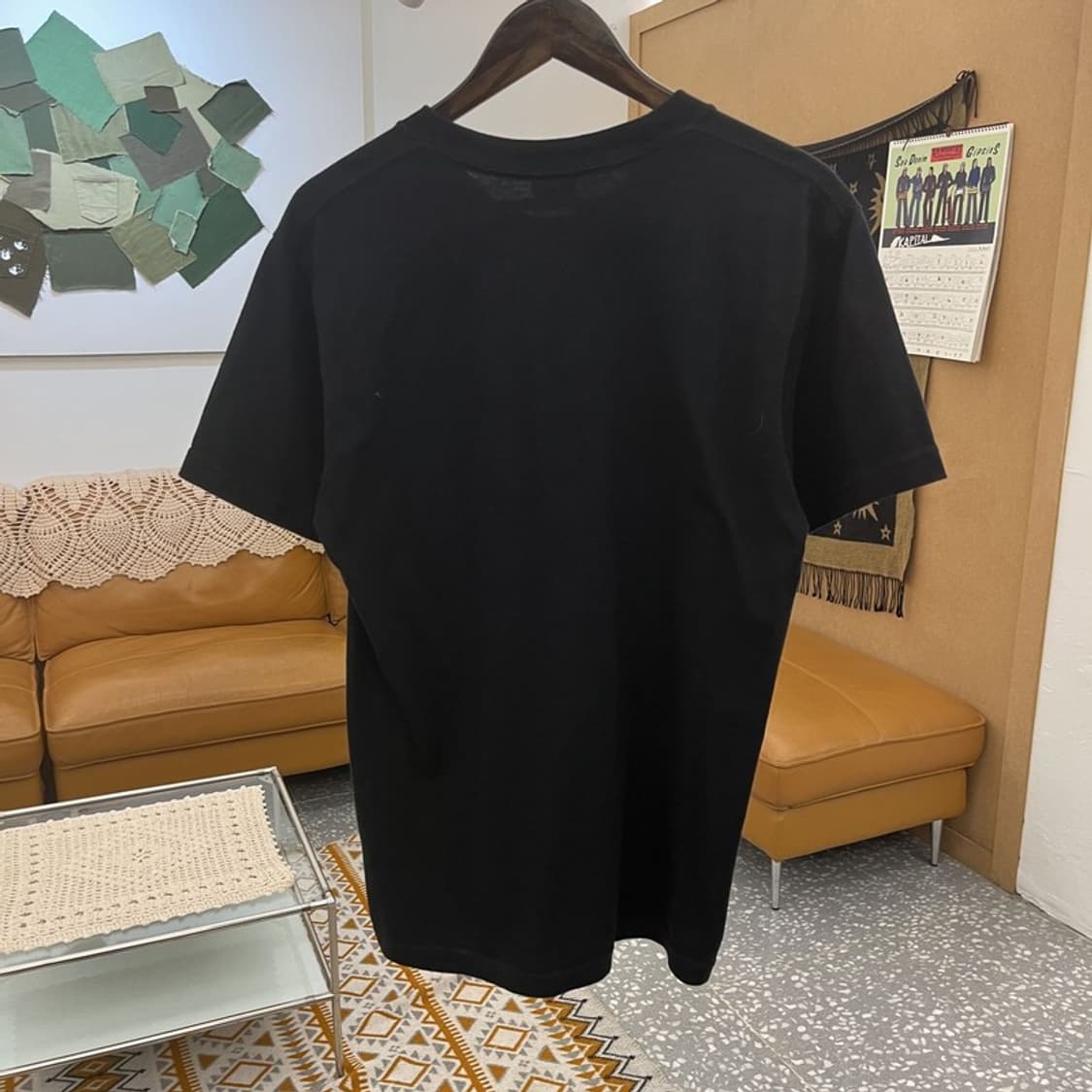 슈프림X닐영 올드스쿨 레트로 펑크 프린팅 반팔티 M C11000 상품이미지4