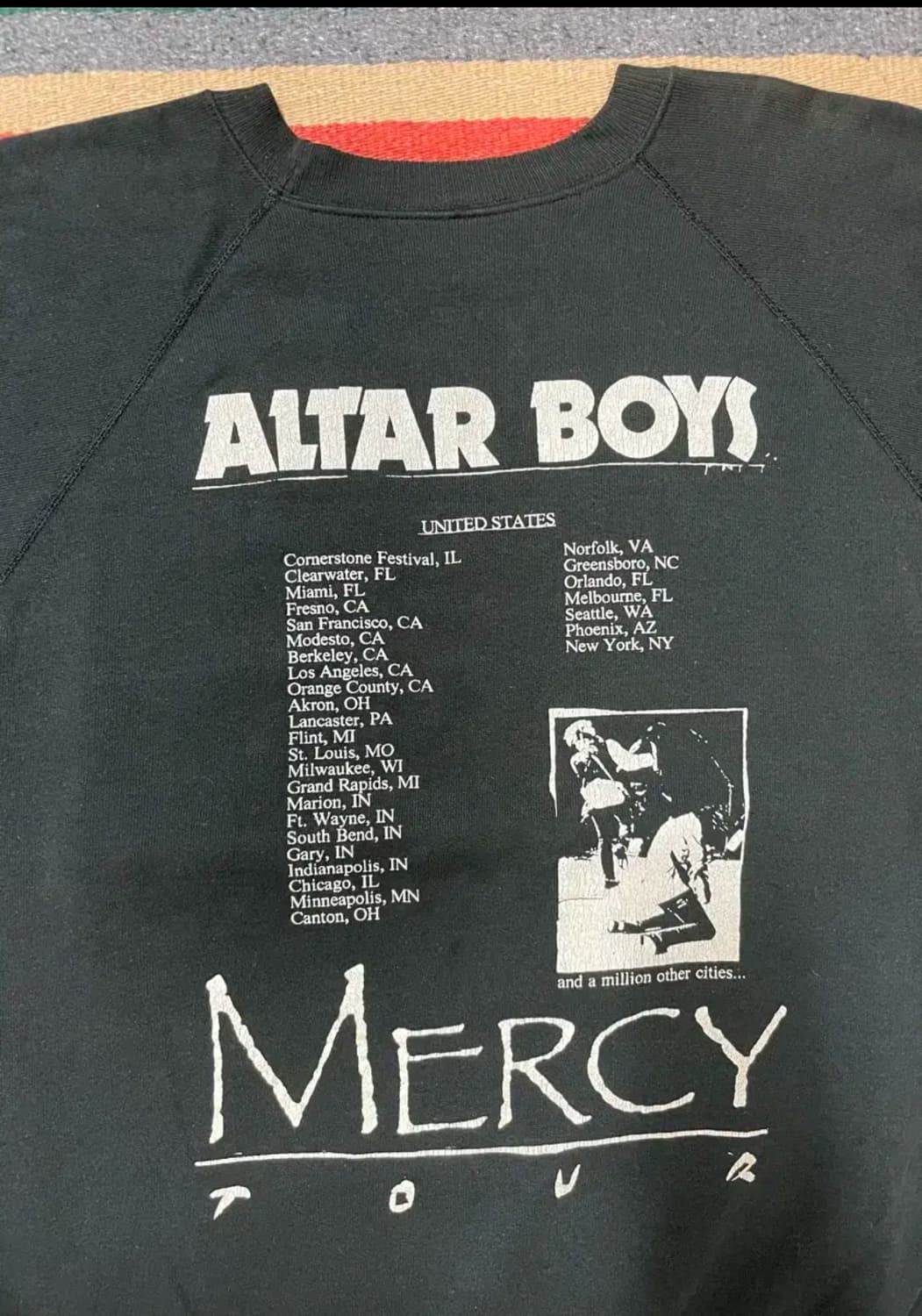 THE ALTAR BOYS 90s 스웻셔츠 밴드티 상품이미지4