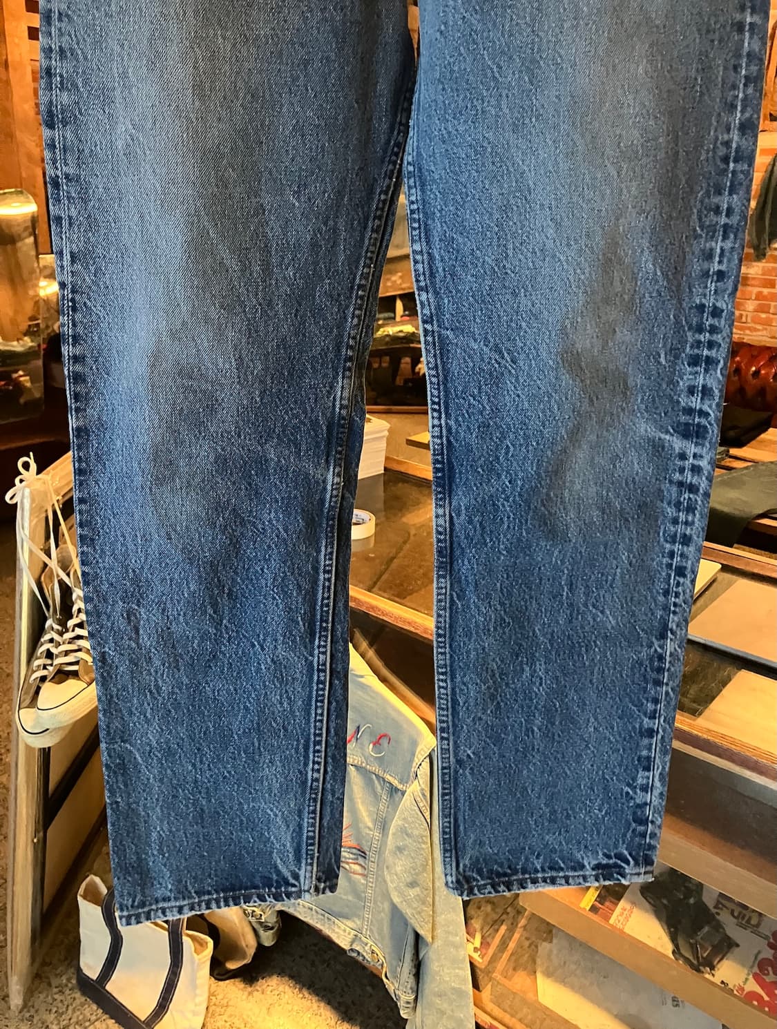 80s USA 빈티지 리바이스 501 데님 팬츠 상품이미지4