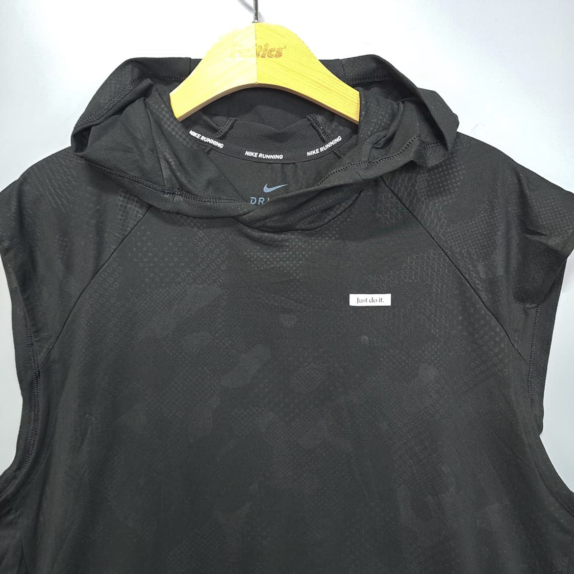 나이키(NIKE) 드라이핏 후드 슬리브리스 블랙 XXL 상품이미지2