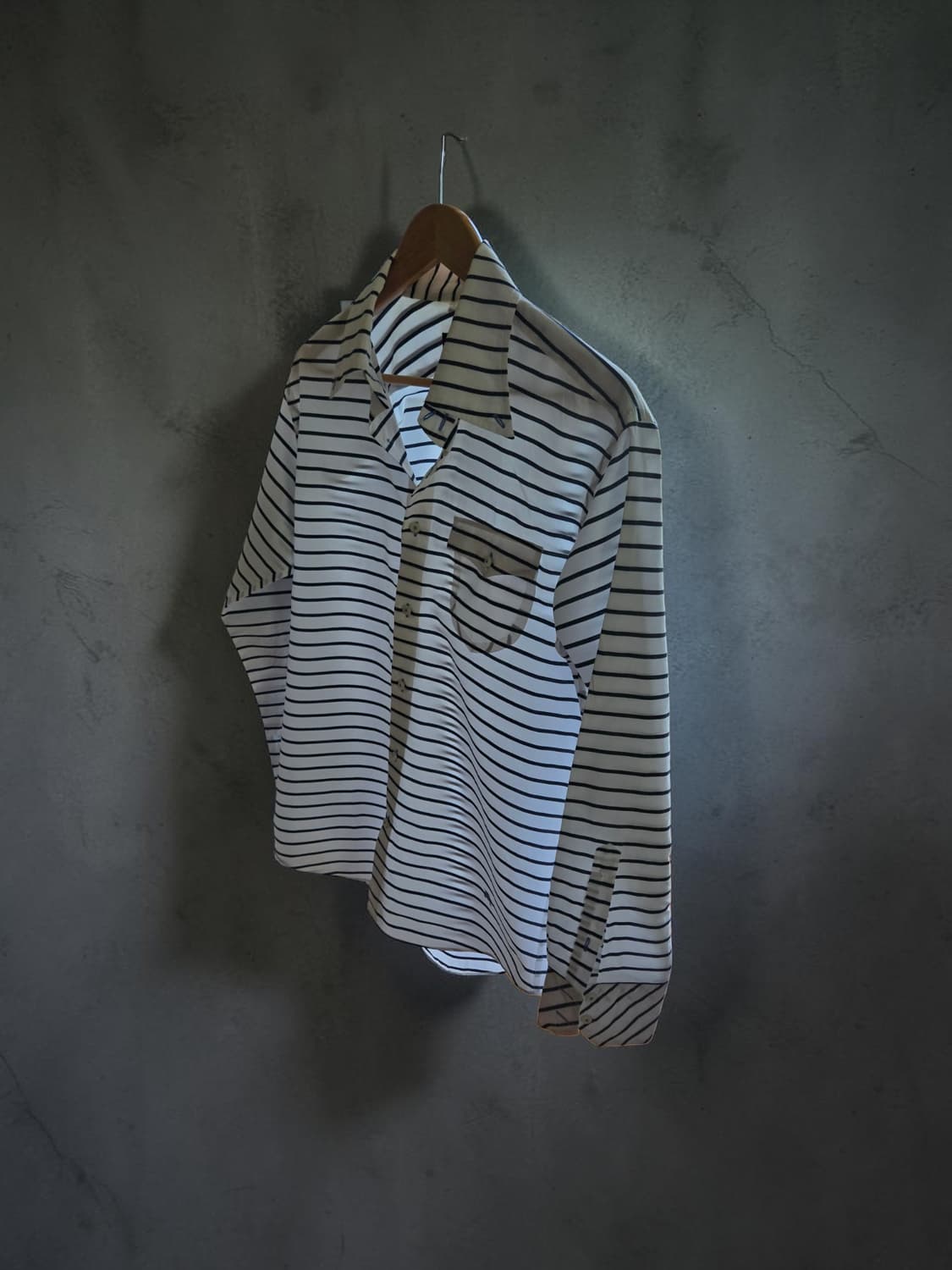 버버리 블랙라벨 스트라이프 셔츠 / 일본판 고급 라인 상품이미지7