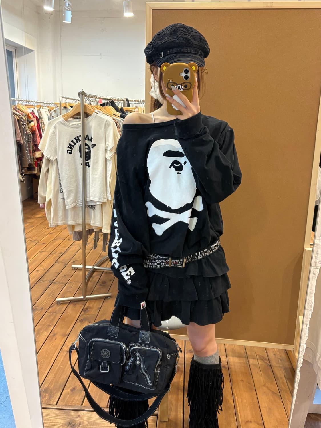 베이프 빅사루 롱슬리브 상품이미지2