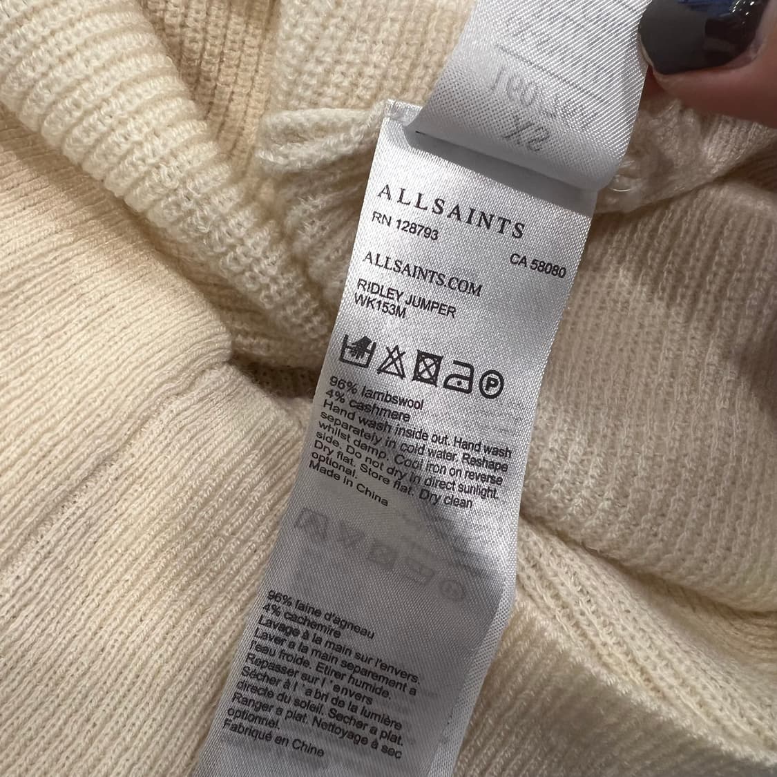 ALLSAINTS 올세인츠 울 니트 상품이미지10