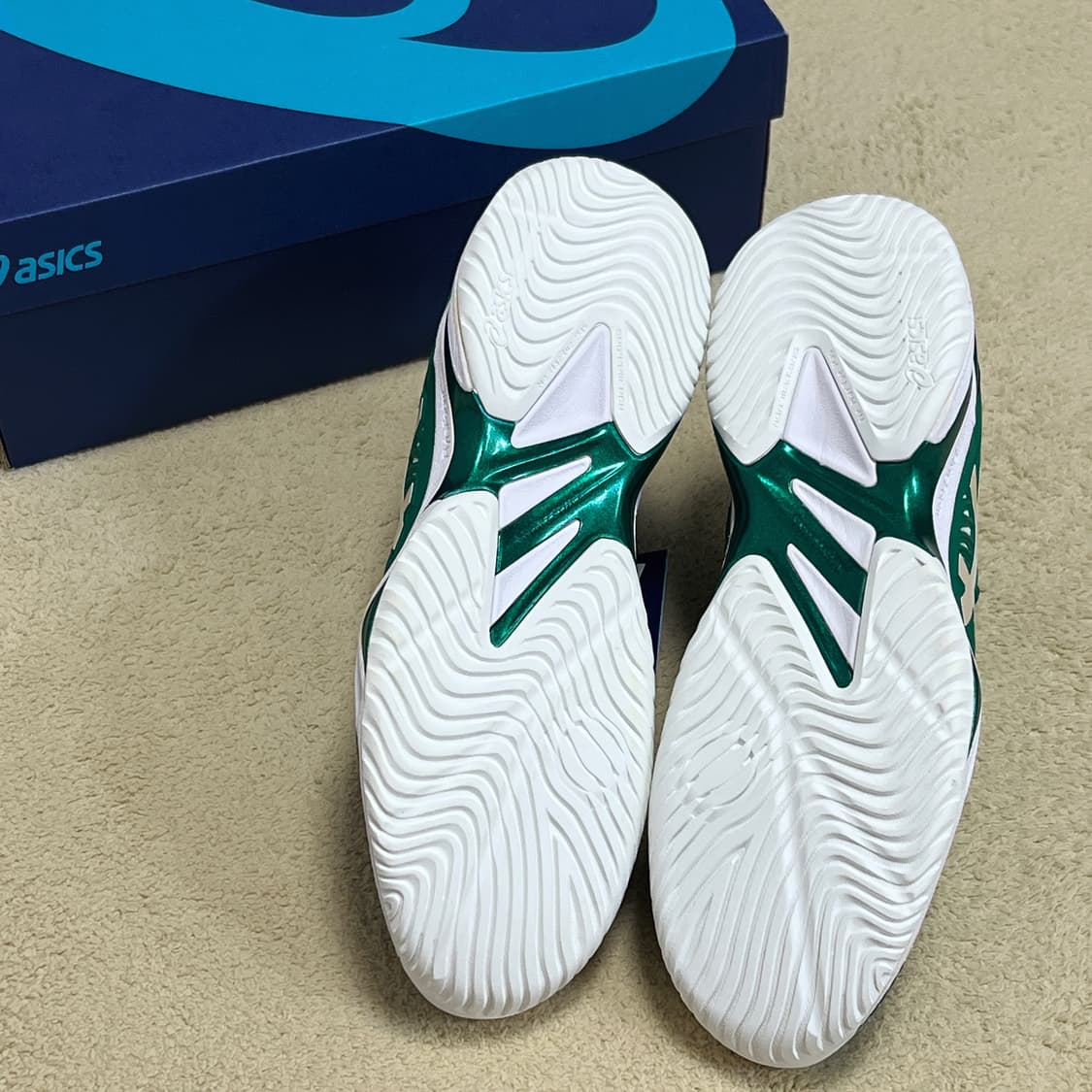 아식스 코트 FF 노박 2020 그린 화이트 상품이미지5