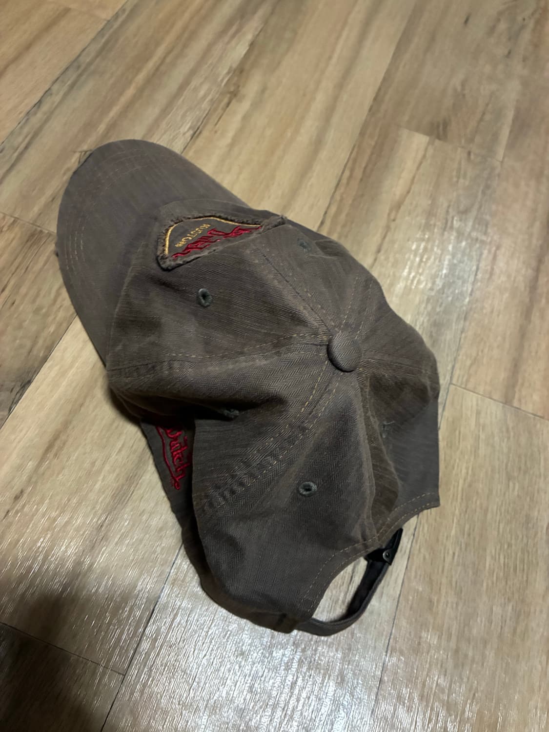 본더치 다크 브라운 볼캡 모자 상품이미지2