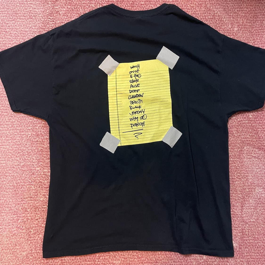 Pearl jam x gildan 밴드티셔츠 상품이미지4