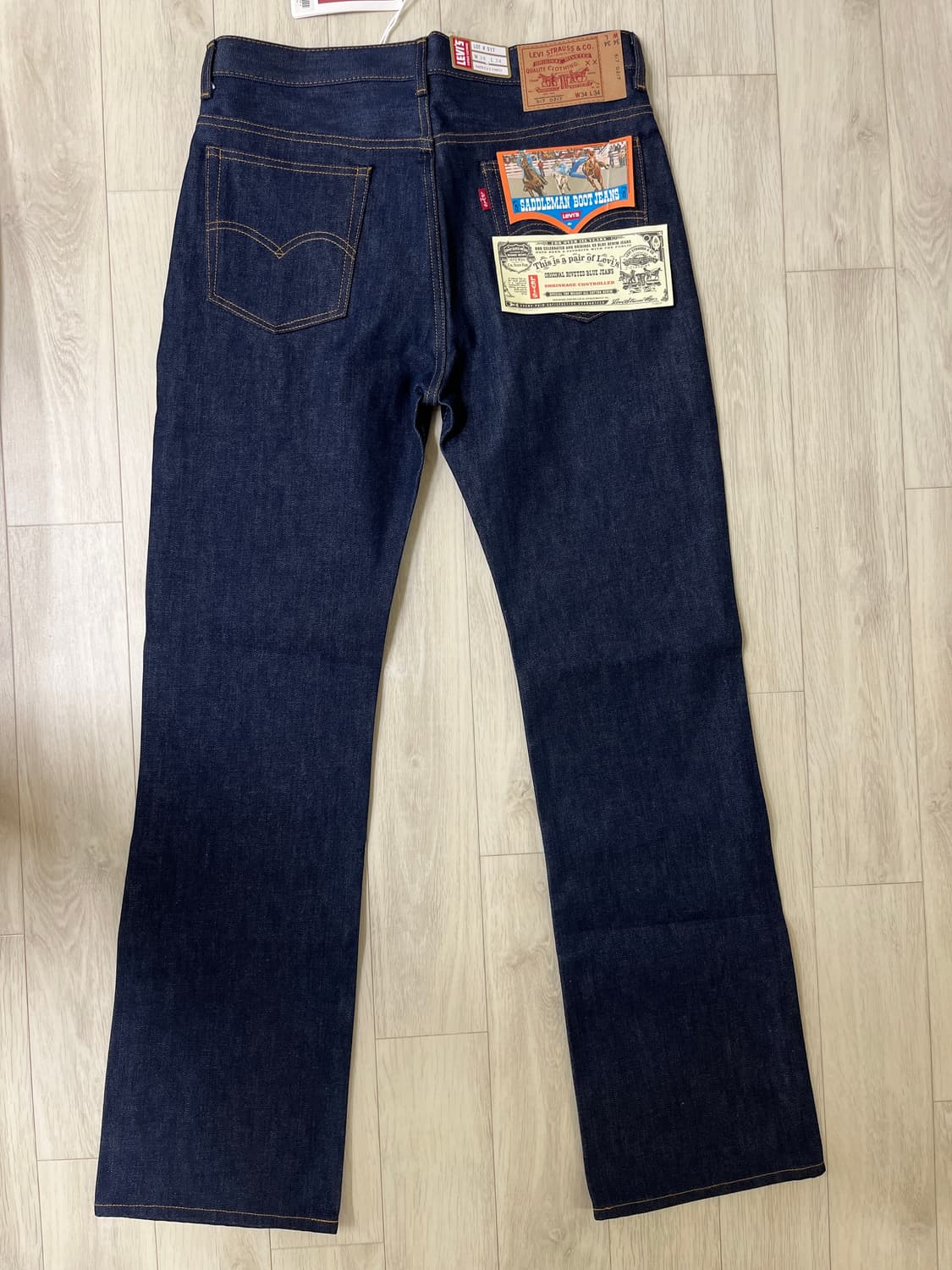 리바이스빈티지클로딩 lvc1970s 517 부츠컷 리미티드에디션 상품이미지9