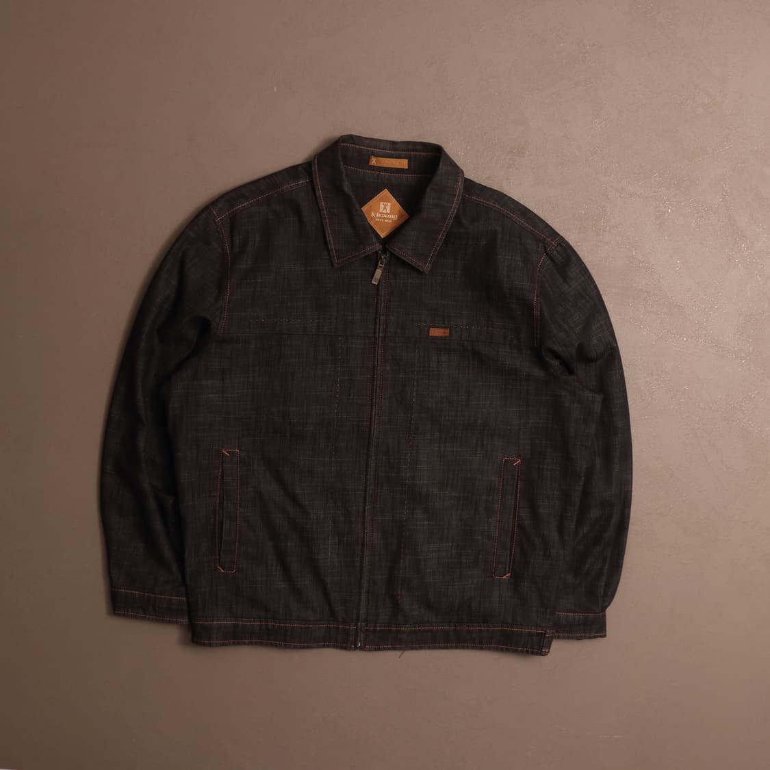 일본빈티지 데님 블루종 자켓 A1420 상품이미지1