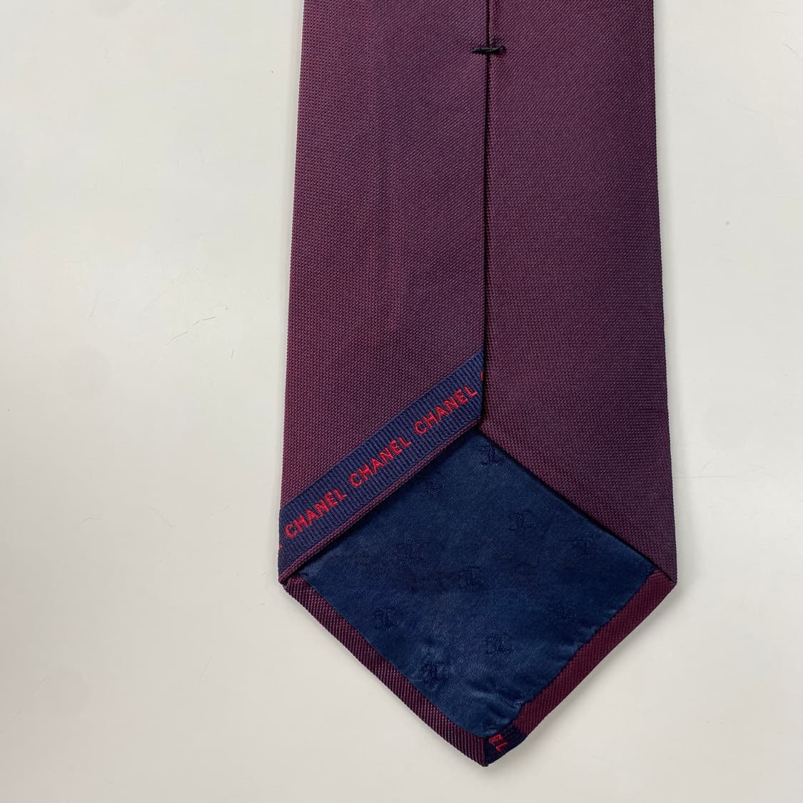 샤넬(CHANEL) 영문로고 명품 정품 넥타이 상품이미지6