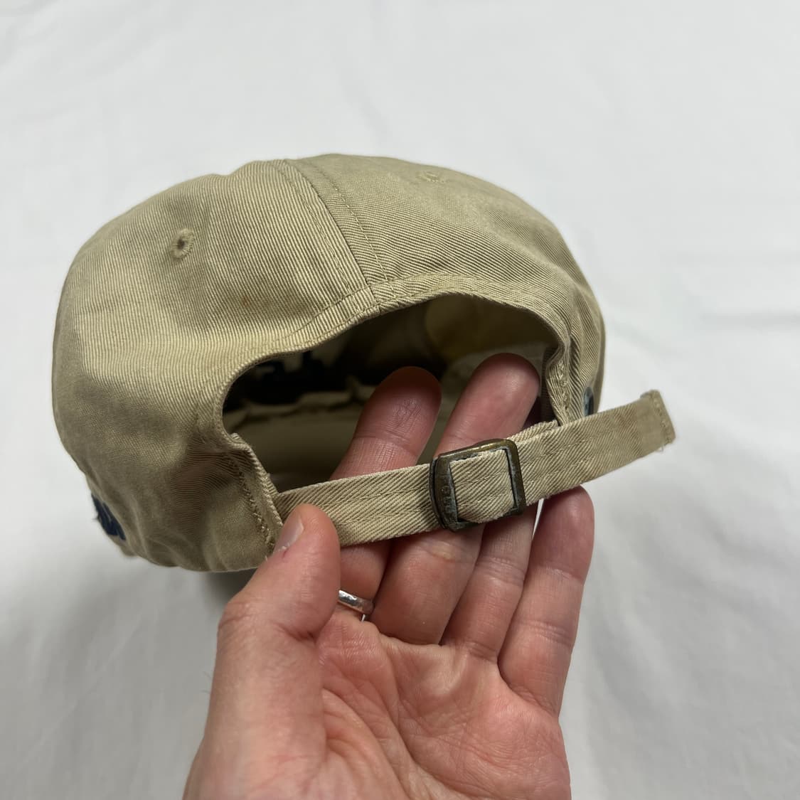 90‘s 폴로스포츠 polo sport p 로고 스트랩 볼캡 모자 상품이미지6