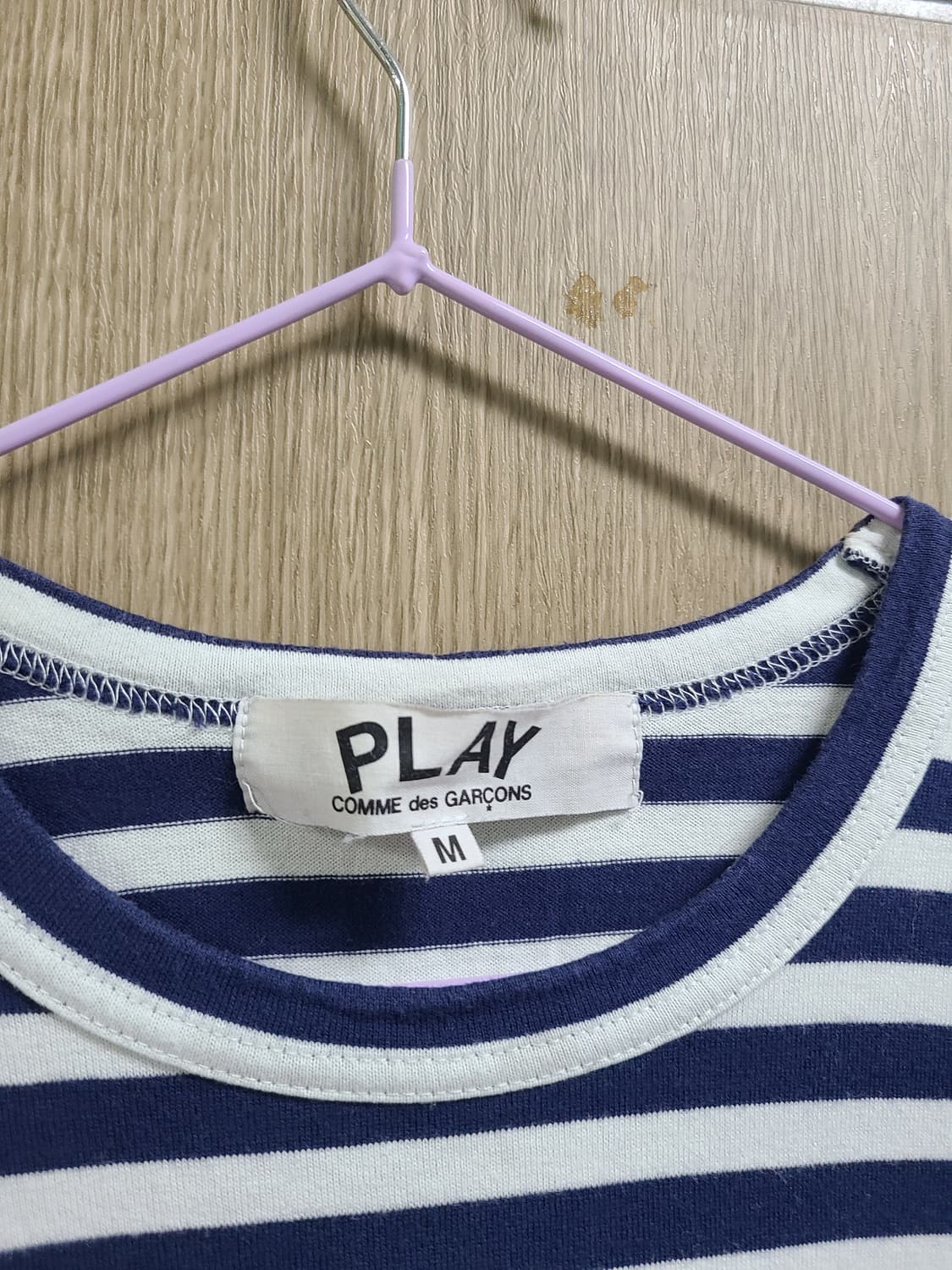 꼼데가르송 투하트 스트라이프 롱슬리브  상품이미지2