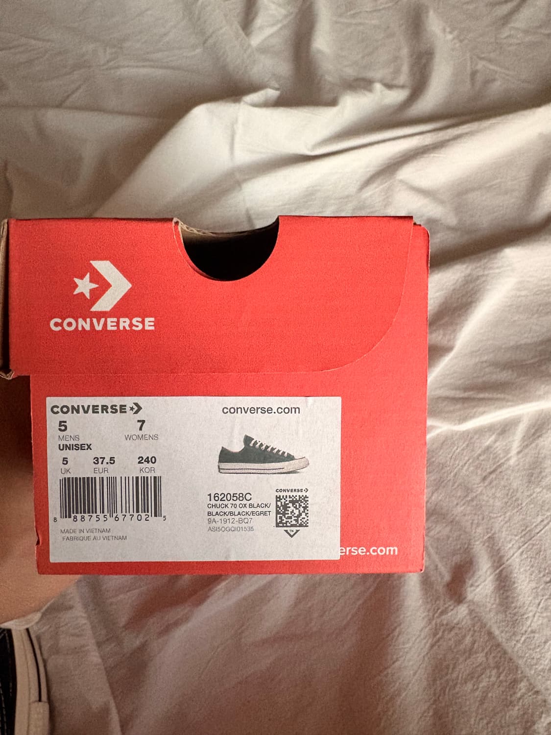 컨버스 척 70 로우 블랙 상품이미지2