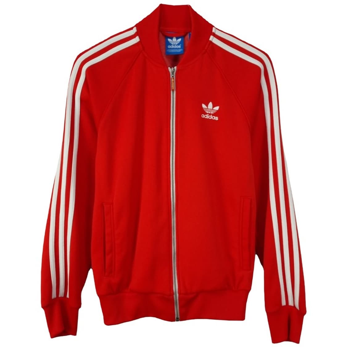 [아디다스] 슈퍼스타 져지 트랙탑 집업 자켓 레드 M19020 상품이미지2