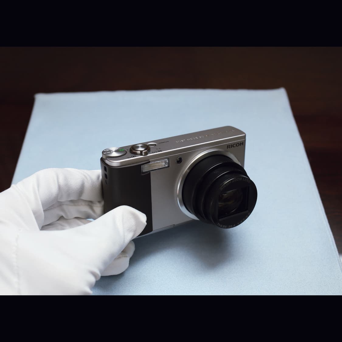 레어<민트급><한글><장원영> 리코 R8 실버 박스 세트 상품이미지4