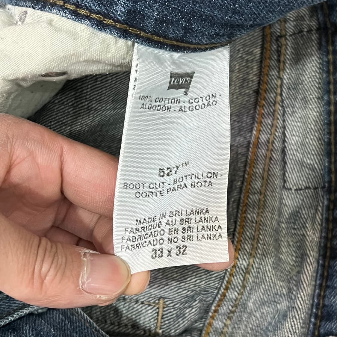 리바이스 527 데님 팬츠 y16374 상품이미지8