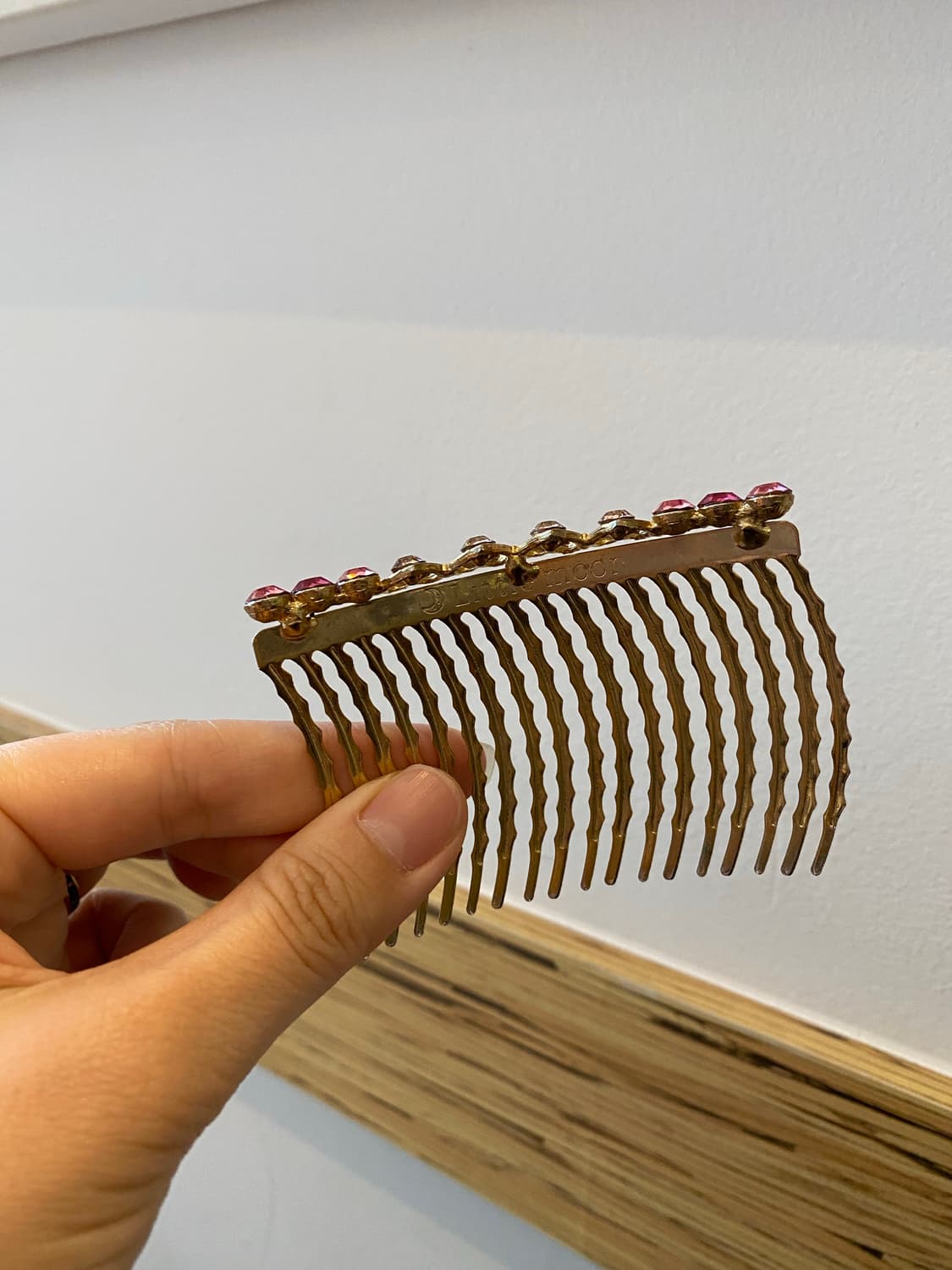 리틀문 헤어핀 하트 러블리 모리룩 빈티지 빗핀 상품이미지4