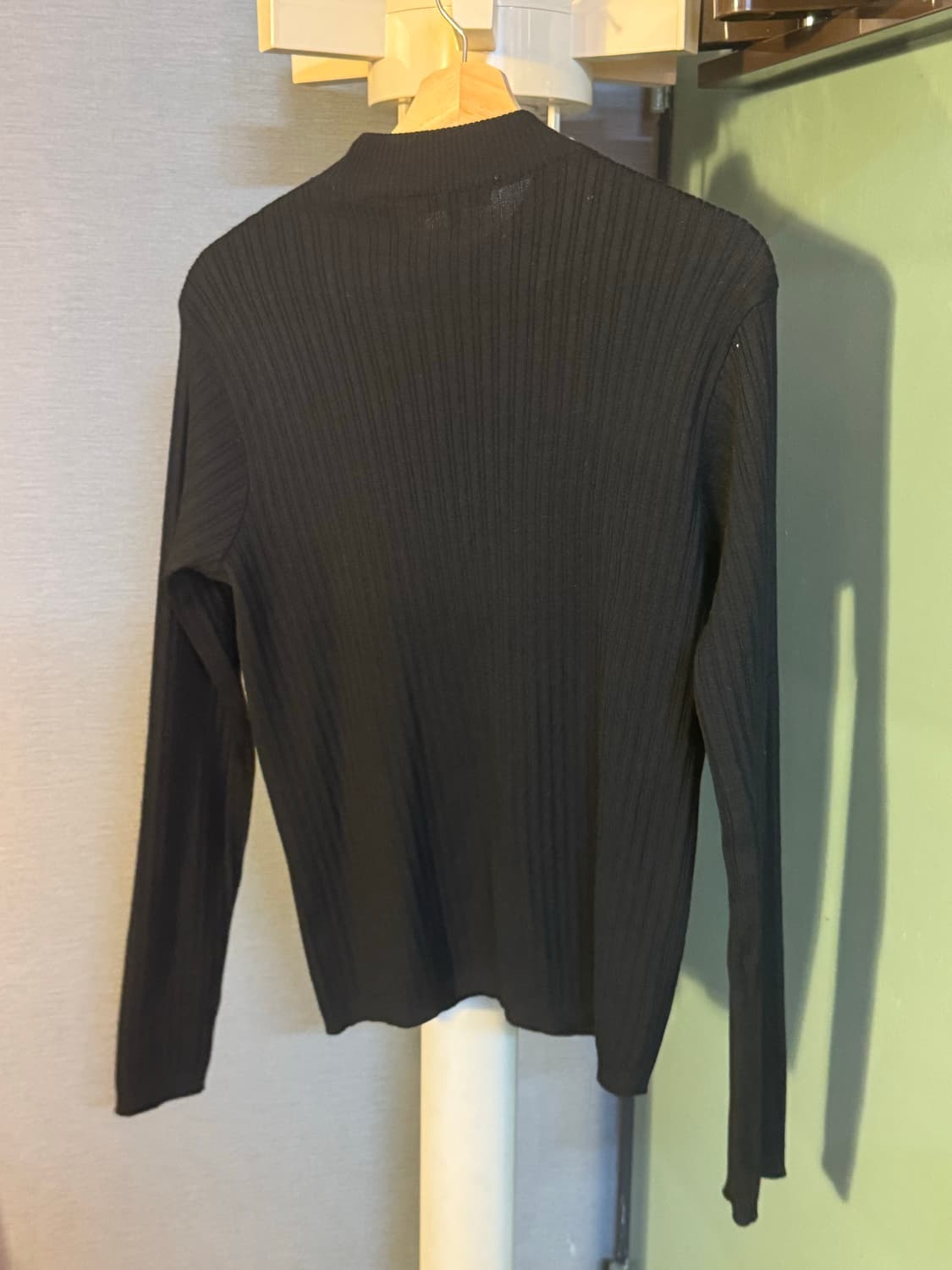 90s 엠포리오 아르마니 어깨 절개 니트 상품이미지2