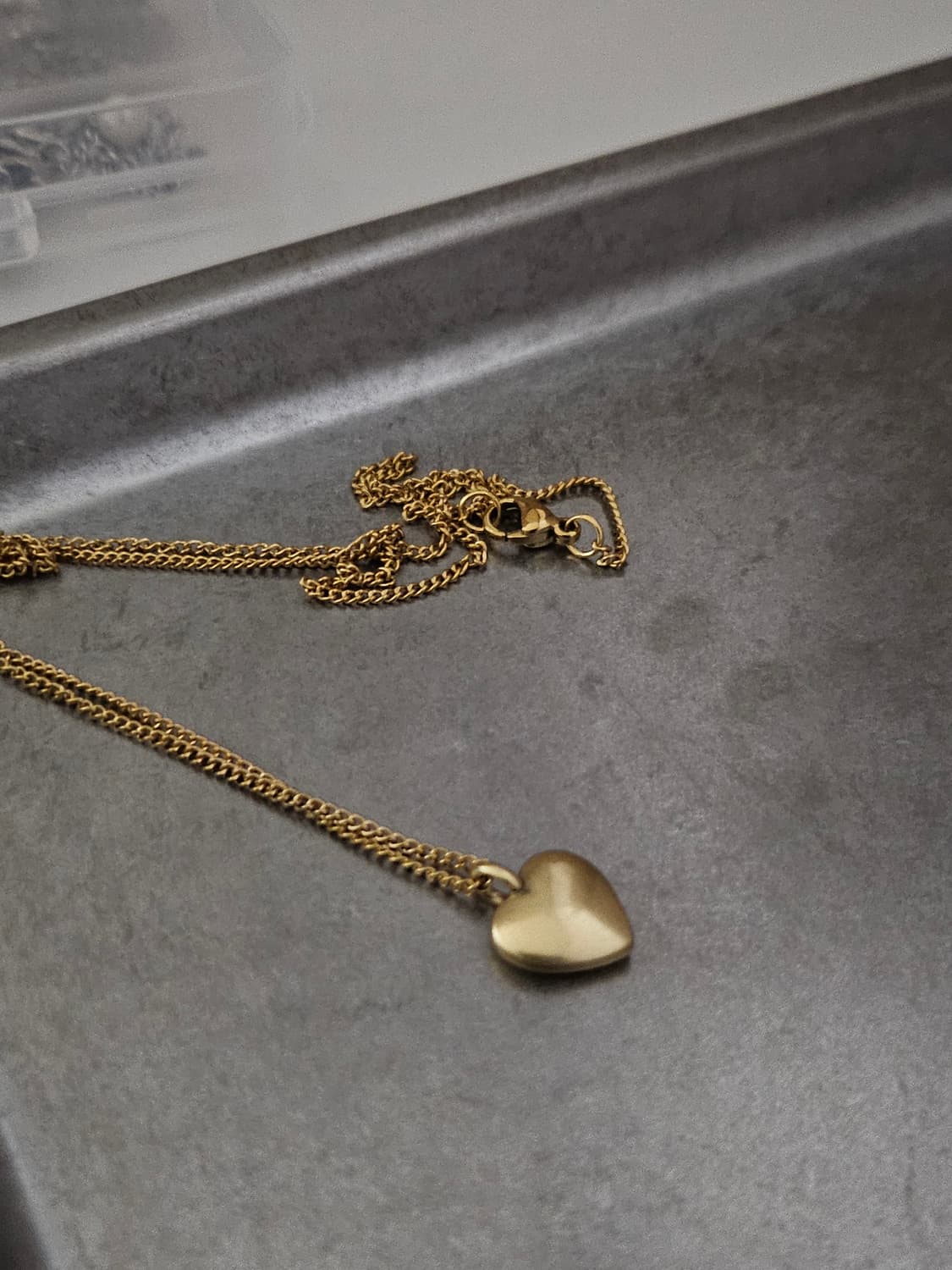 59 구찌 빈티지 정품 목걸이 업사이클링 써지컬체인 상품이미지4