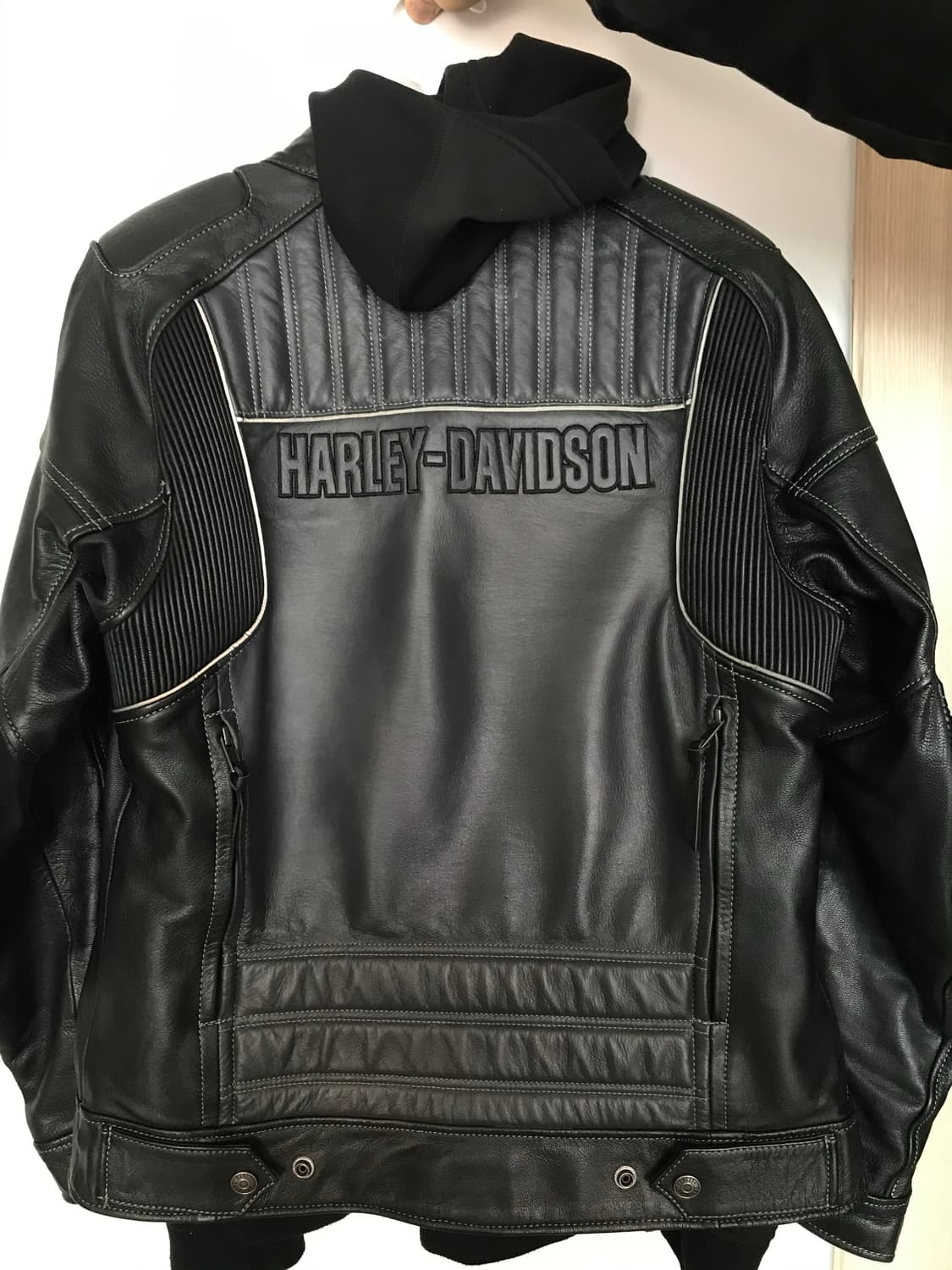 할리 데이비슨 가죽자켓+ 후드 상품이미지2