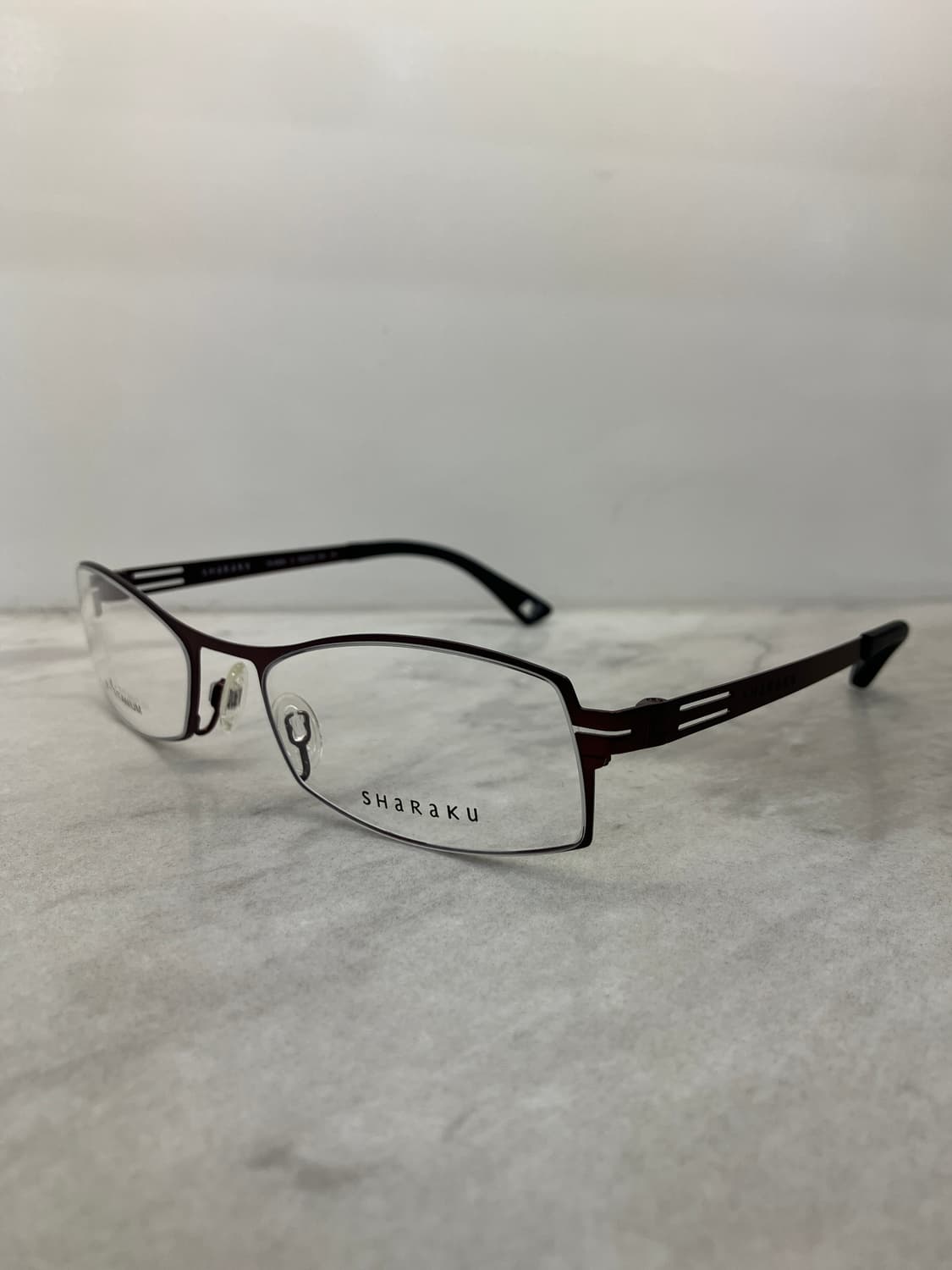 사라쿠 SHARAKU 엔틱 레드 스퀴벌 메탈테 안경 상품이미지9