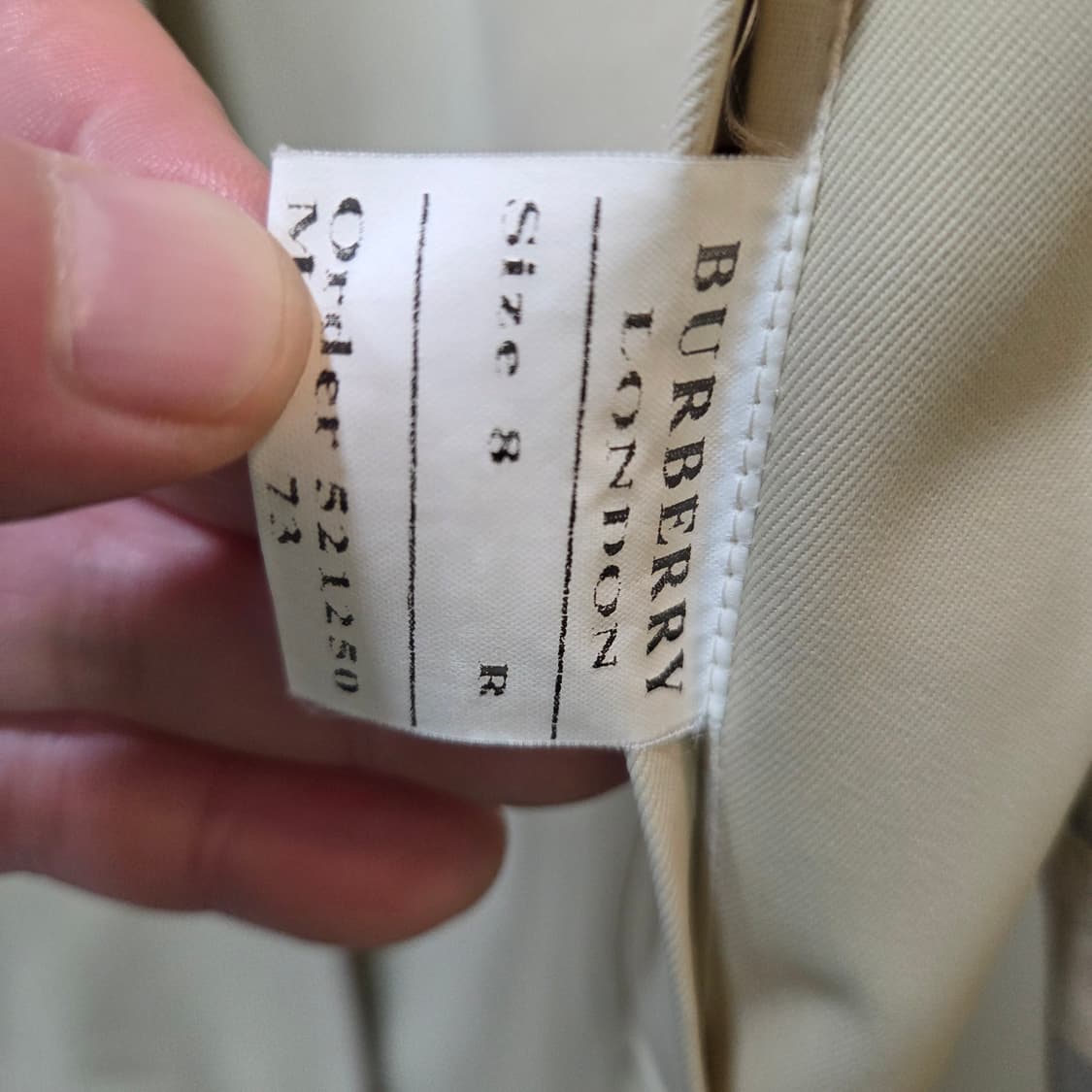 버버리 런던 트랜치 코트 상품이미지8