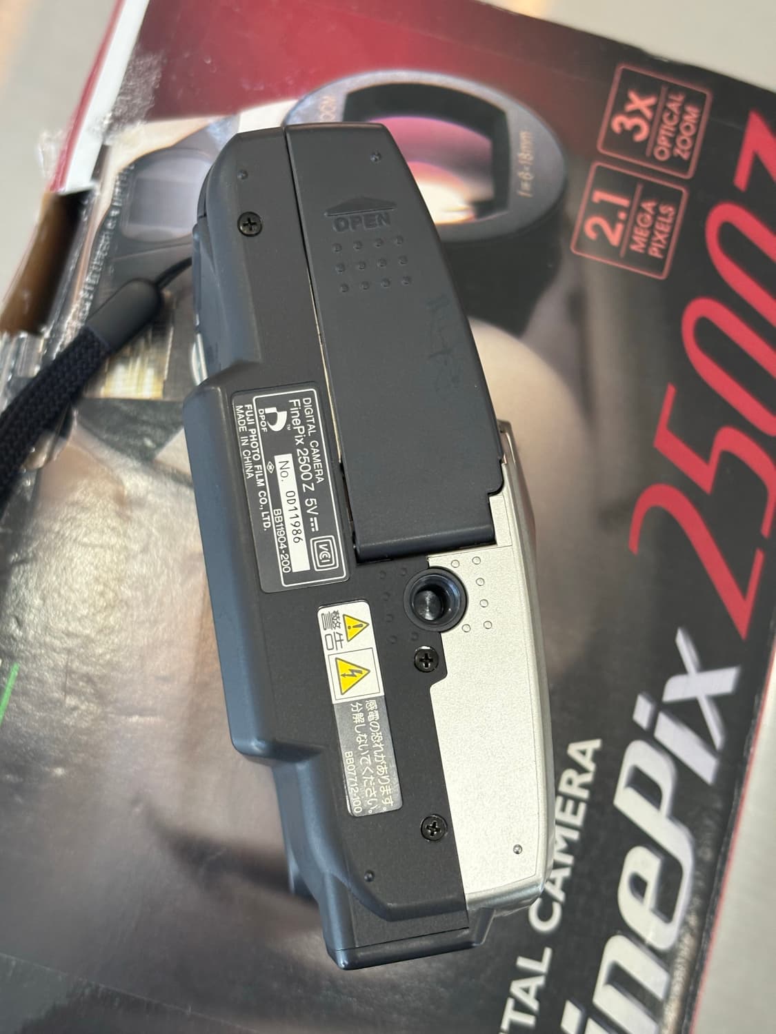 풀박/스미카케이블)후지필름 파인픽스 2500z 빈티디디카 상품이미지7