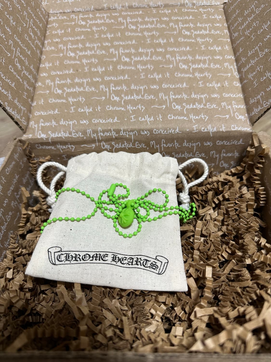 크롬하츠 실리콘 목걸이 상품이미지1