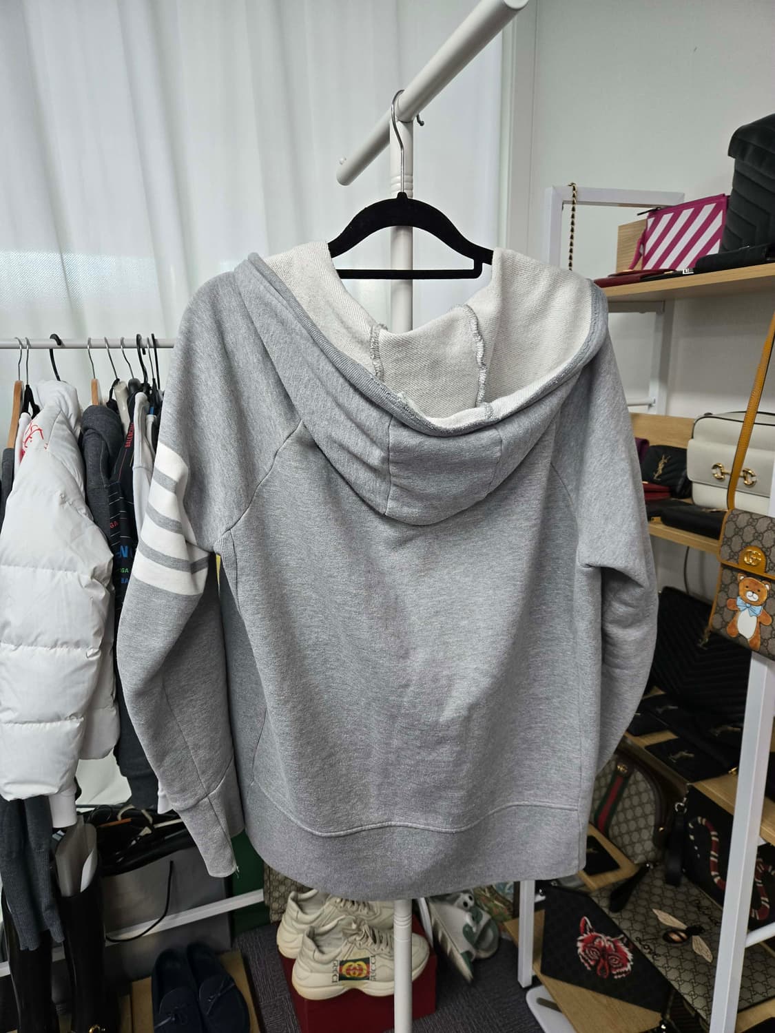 [50%할인] 톰브라운 사선완장 후드집업 상품이미지5