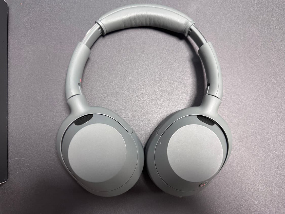 소니 ULT WEAR 프레스트 그레이 노캔 블루투스 헤드폰 상품이미지3