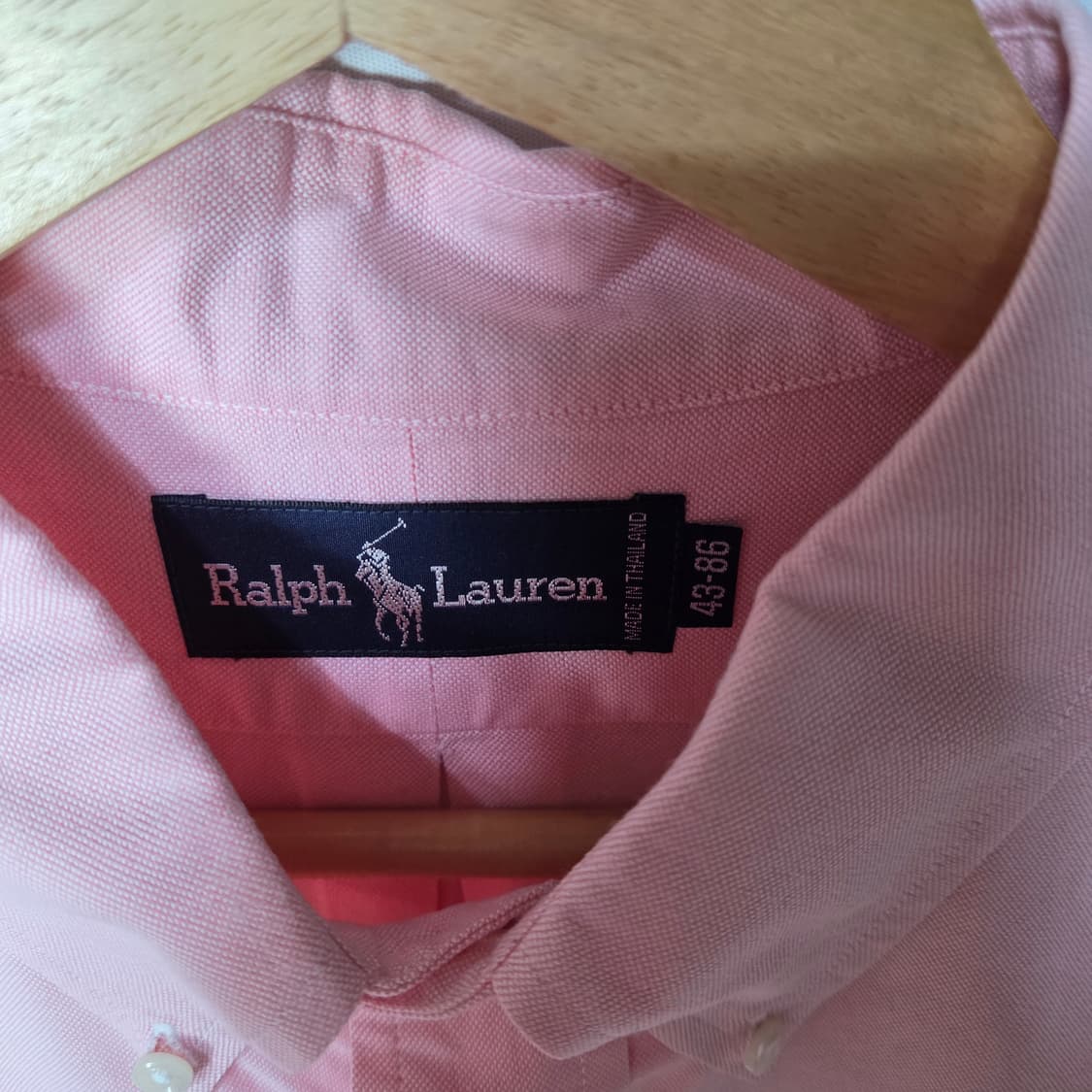 [Ralph Lauren] 랄프로렌 핑크 옥스포드 버튼다운 셔츠 상품이미지4