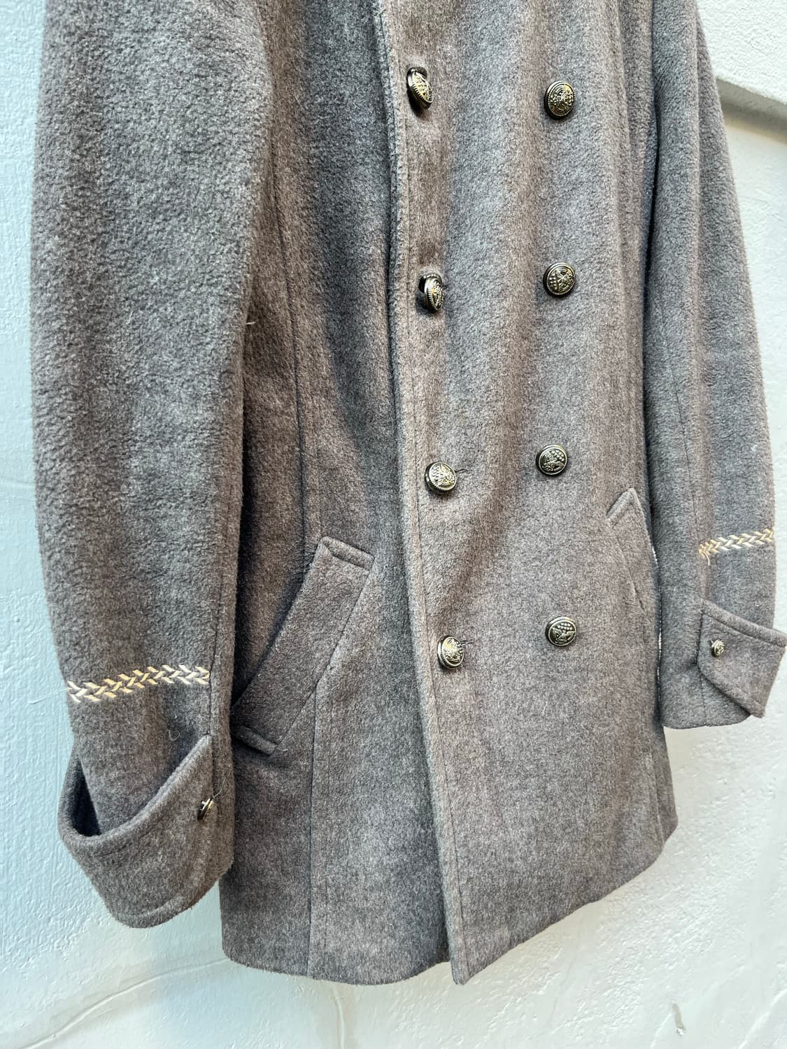 Edition 더블버튼 하프코트 상품이미지5