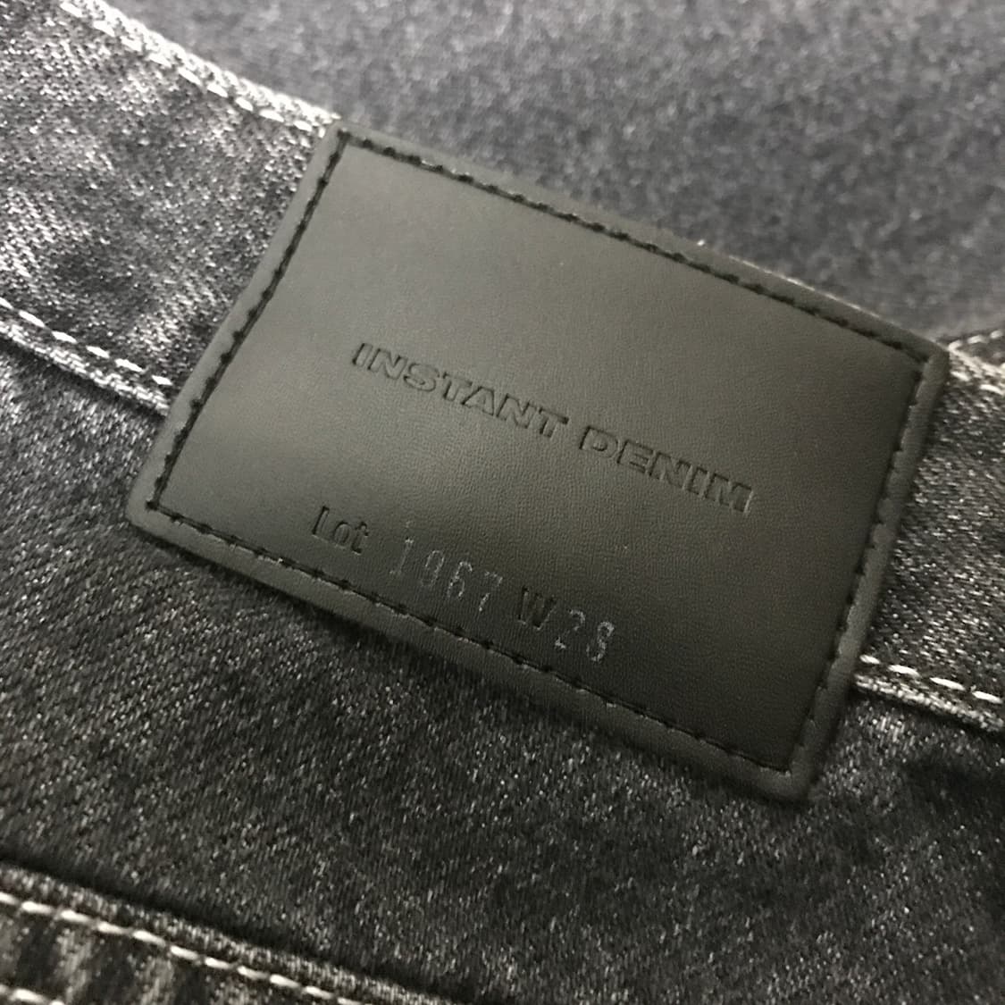 브랜디드 블랙 데님 청바지 28사이즈 상품이미지6