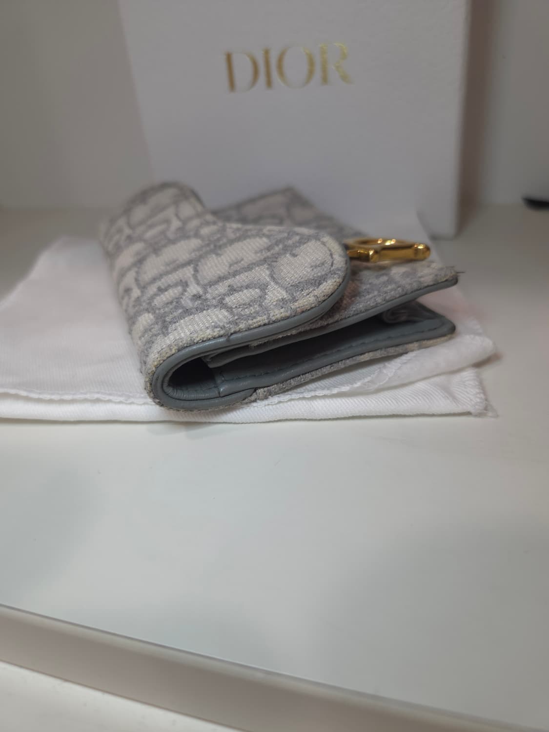 디올 새들 카드지갑 상품이미지6