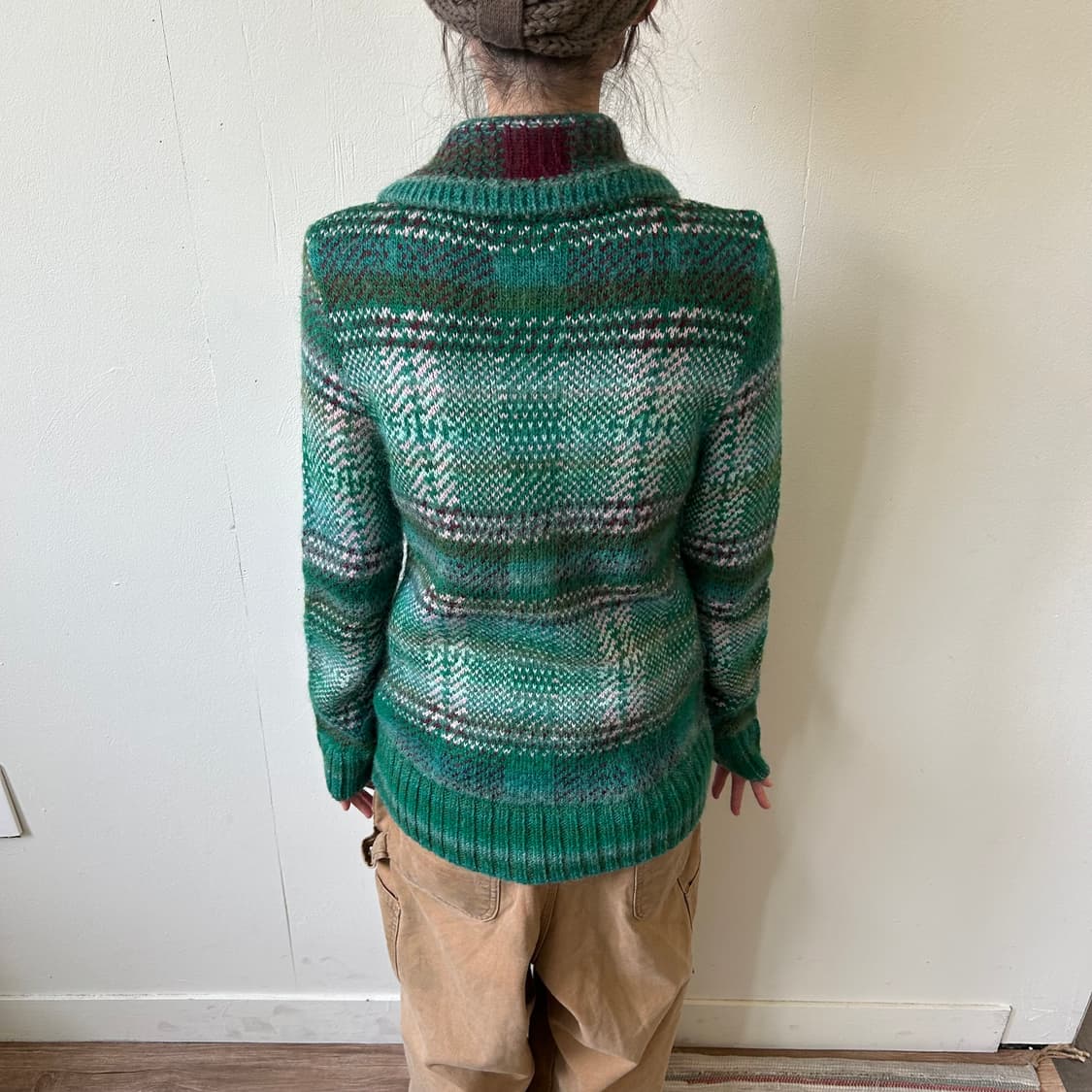 라코스테 모헤어 집업 상품이미지3