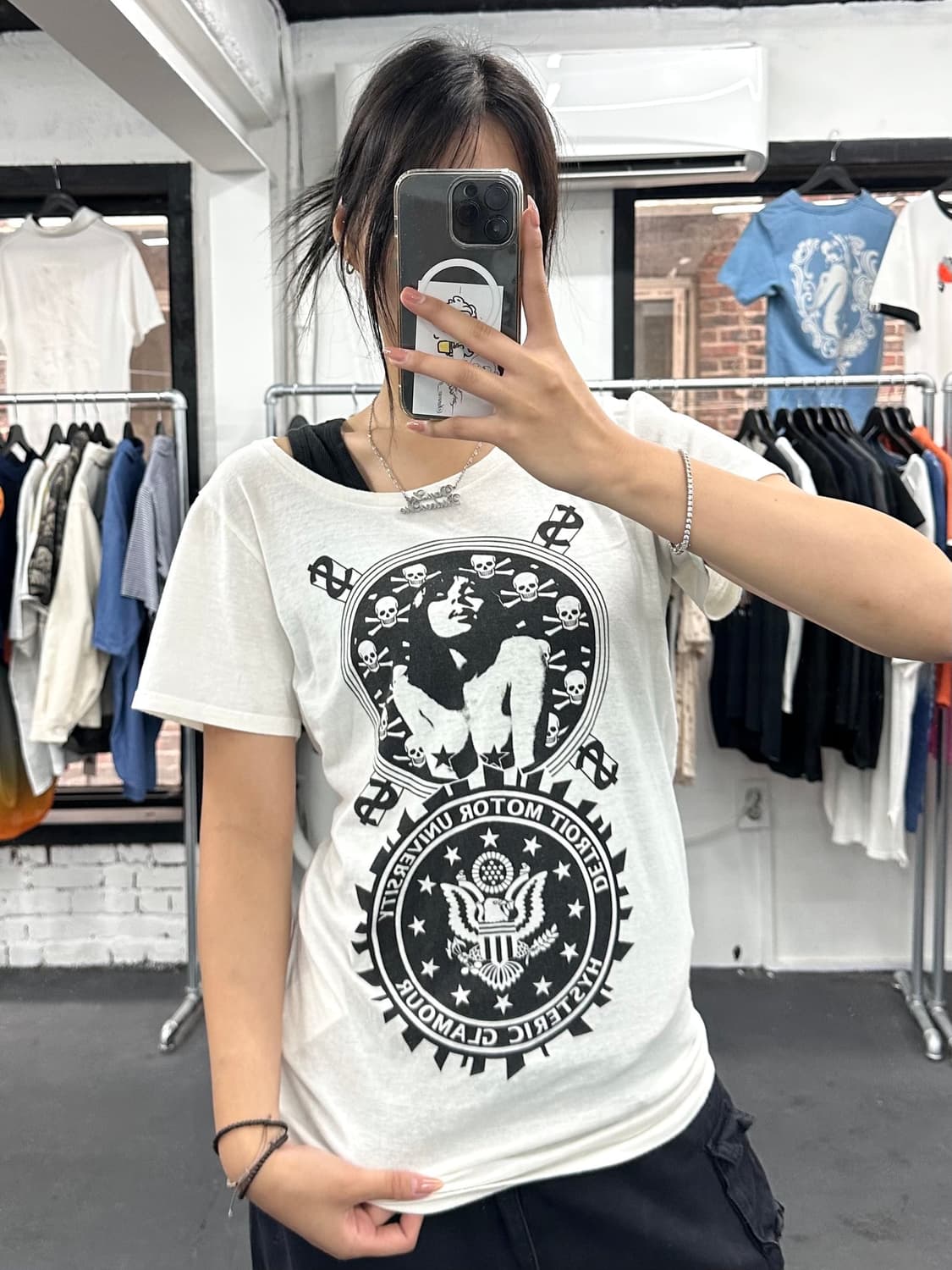 히스테릭 글래머 히스걸 티셔츠 상품이미지3