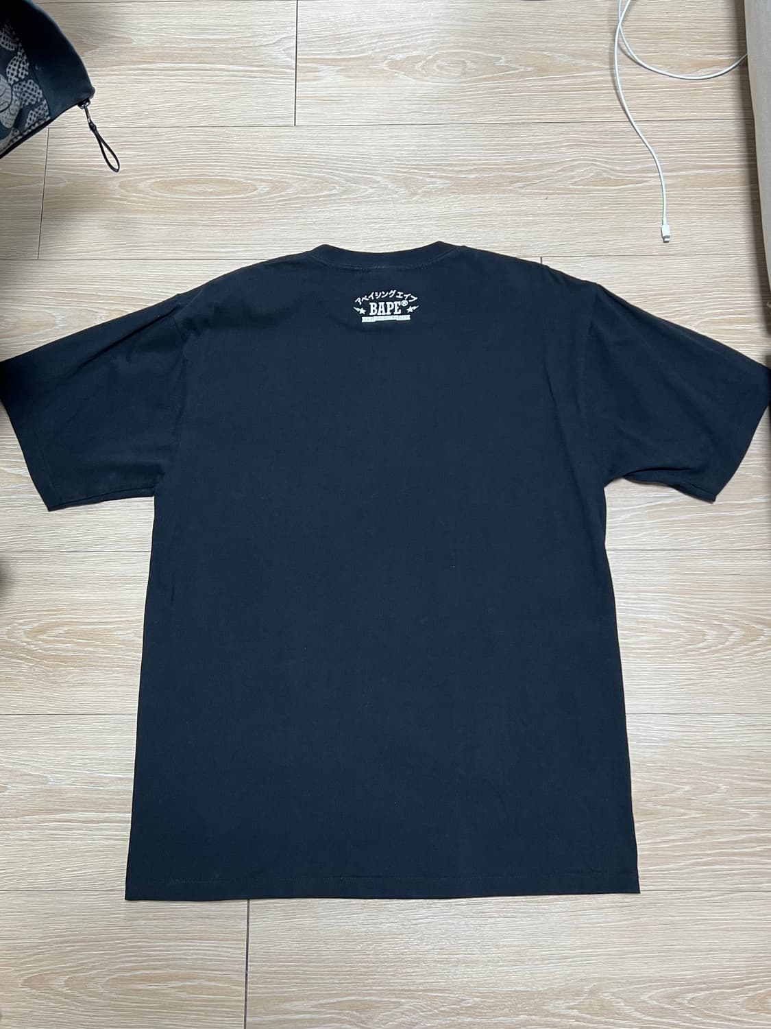 베이프 재팬 빅 에이프 헤드 시티 티셔츠 블랙(XL) 상품이미지3