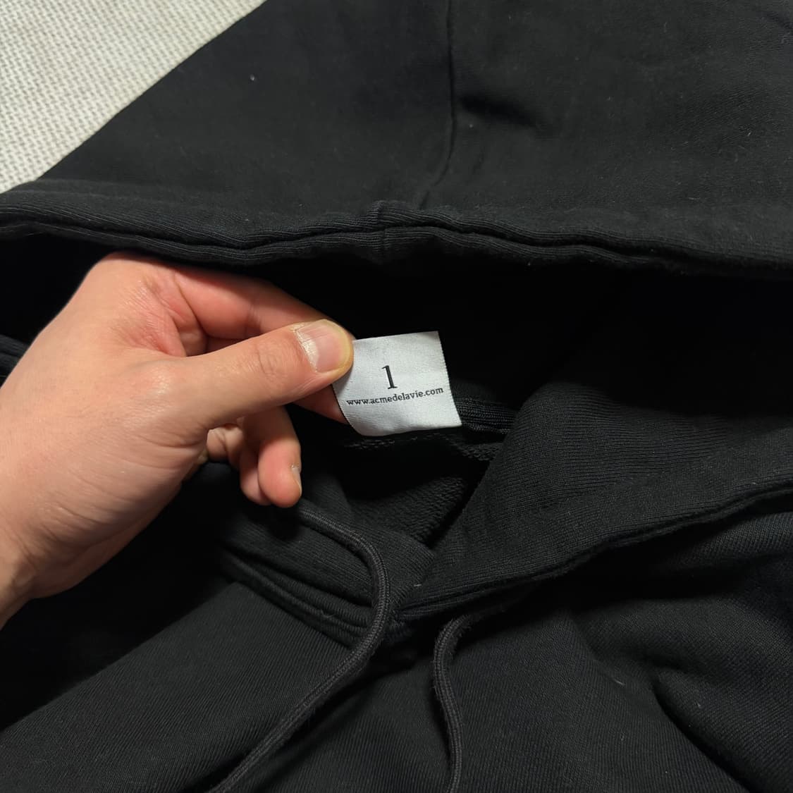 아크메드라비 프린팅 후드티 상품이미지4