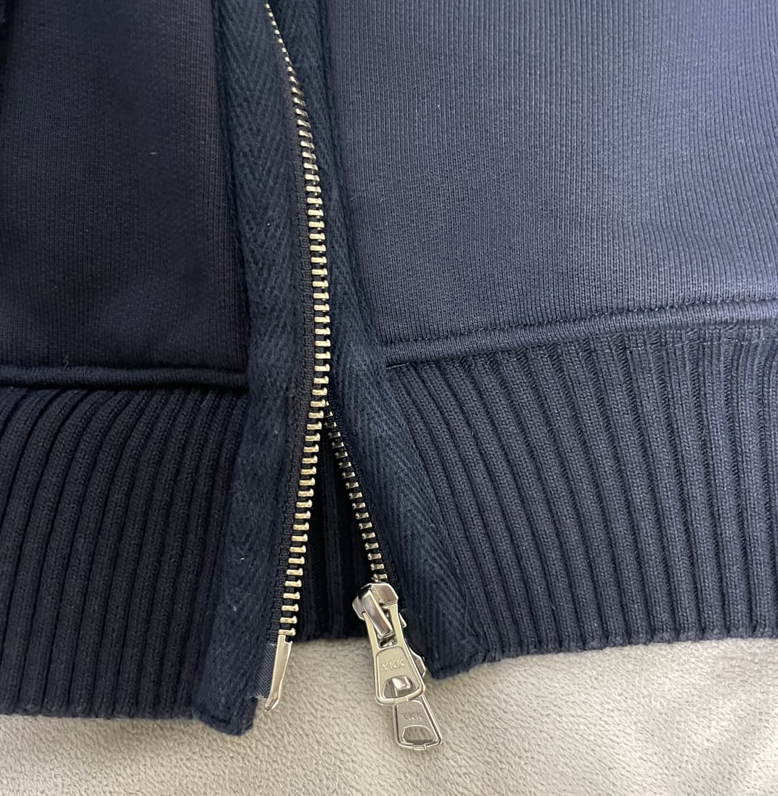 벨리에 유틸리티 후디 집업 - 네이비 상품이미지3