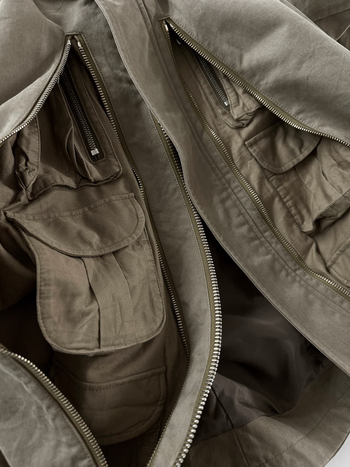 빈티지 준하시모토 멀티 집 테크니컬 자켓 상품이미지5