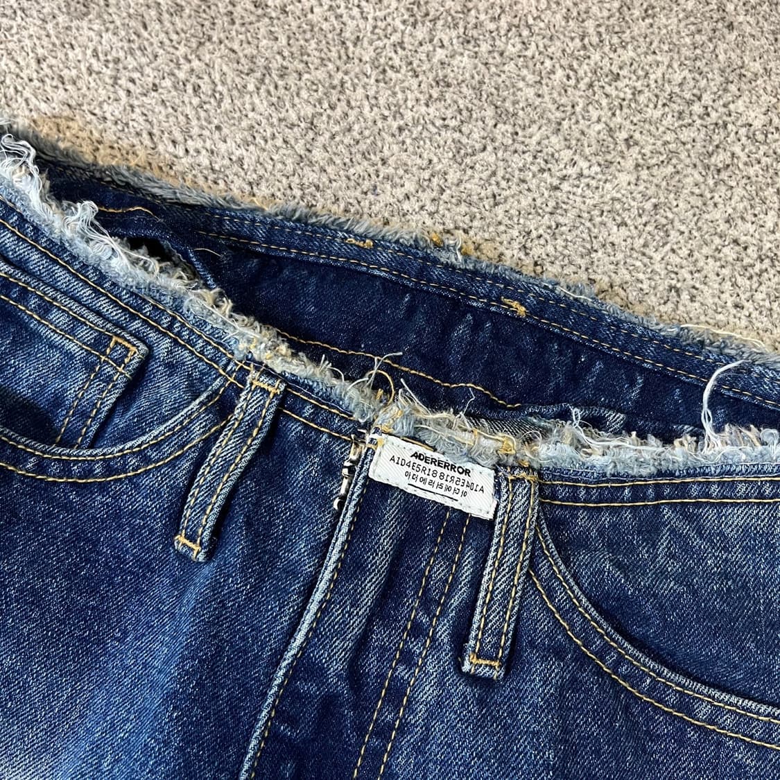 아더에러 일리 워싱 데님팬츠 상품이미지4