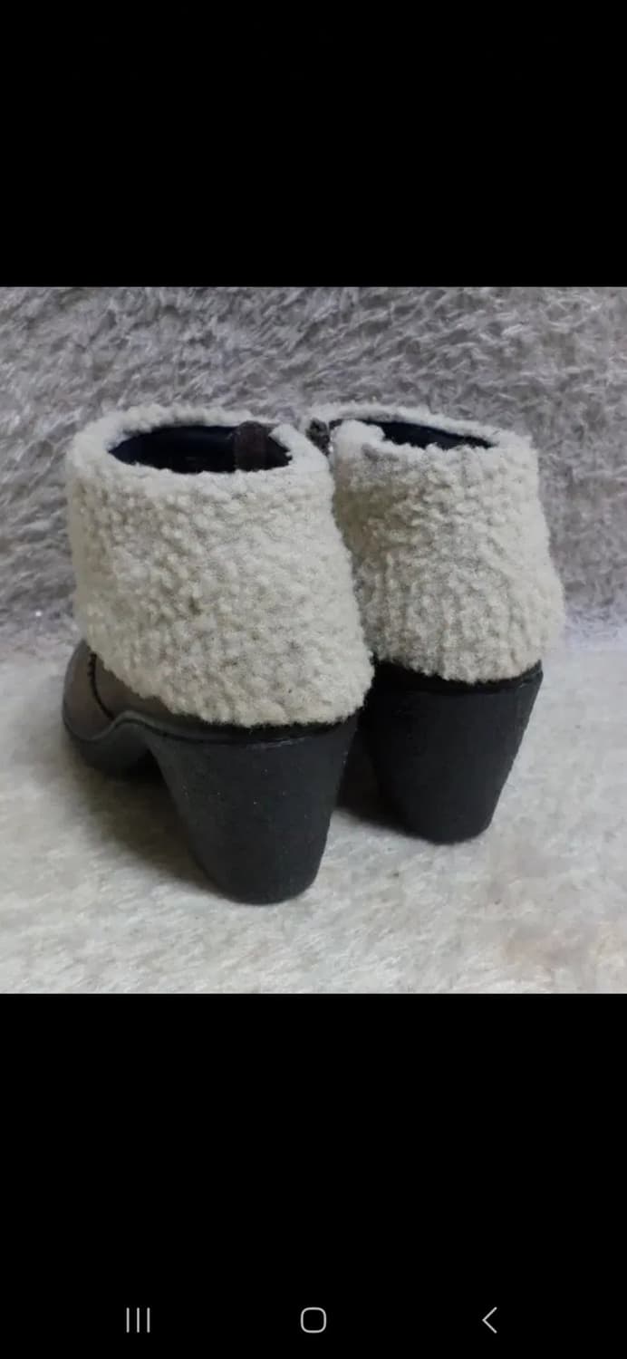 후루룩구제 230 캠퍼 양털 웨지 부츠 워커 상품이미지2