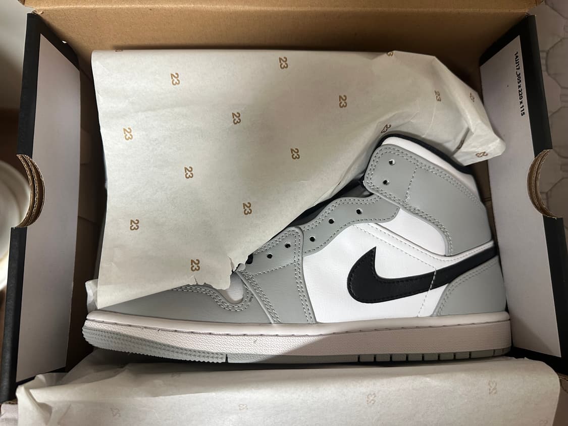 나이키 조던1 스모크 그레이 265 상품이미지1