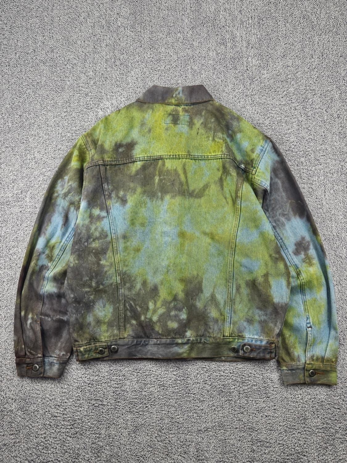 랭글러 데님 트러커 자켓 다잉 커스텀 ( XL추정 ) / 11879 상품이미지5