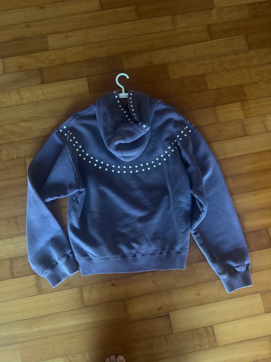 스테판쿡x솔리드옴므 스터드 후드  상품이미지4